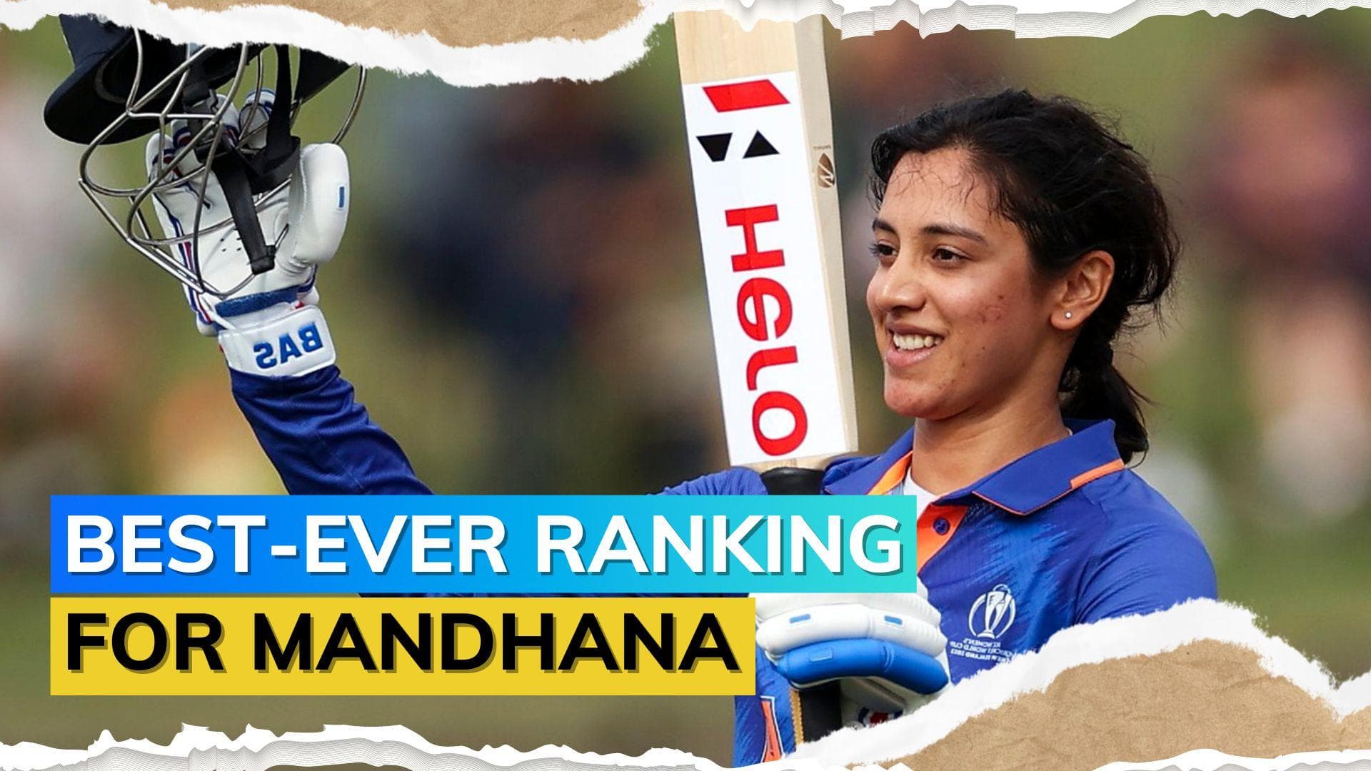 Smriti Mandhana takes No.2 spot in latest T20I batting rankings