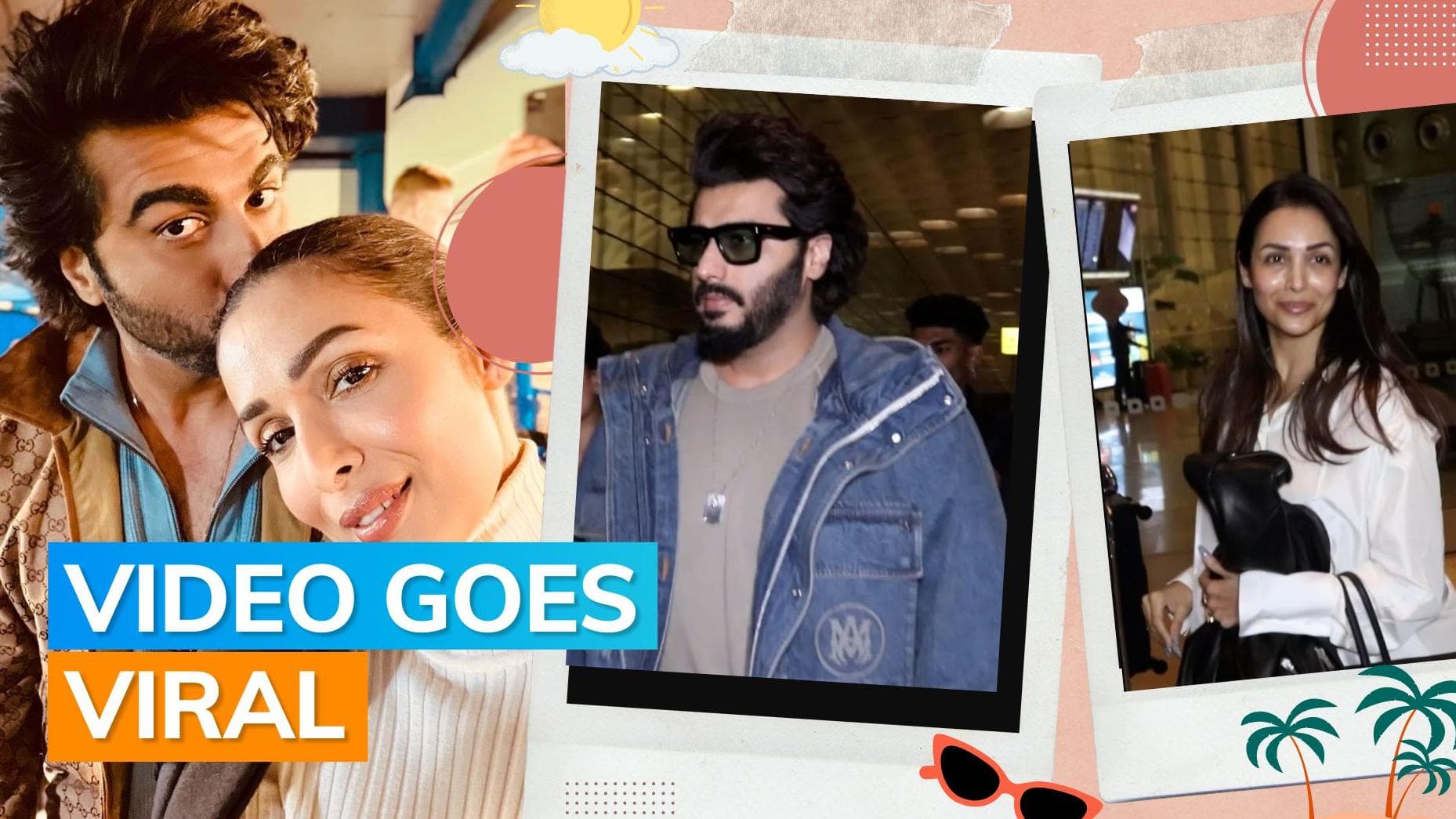 Malaika Arora and Arjun Kapoor leave for vacation amid wedding rumours; watch
