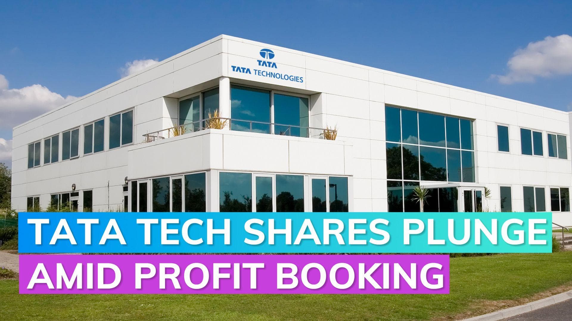 Profit Booking: Tata Technologies shares crash 8%; m-cap slips below Rs 50,000 crore