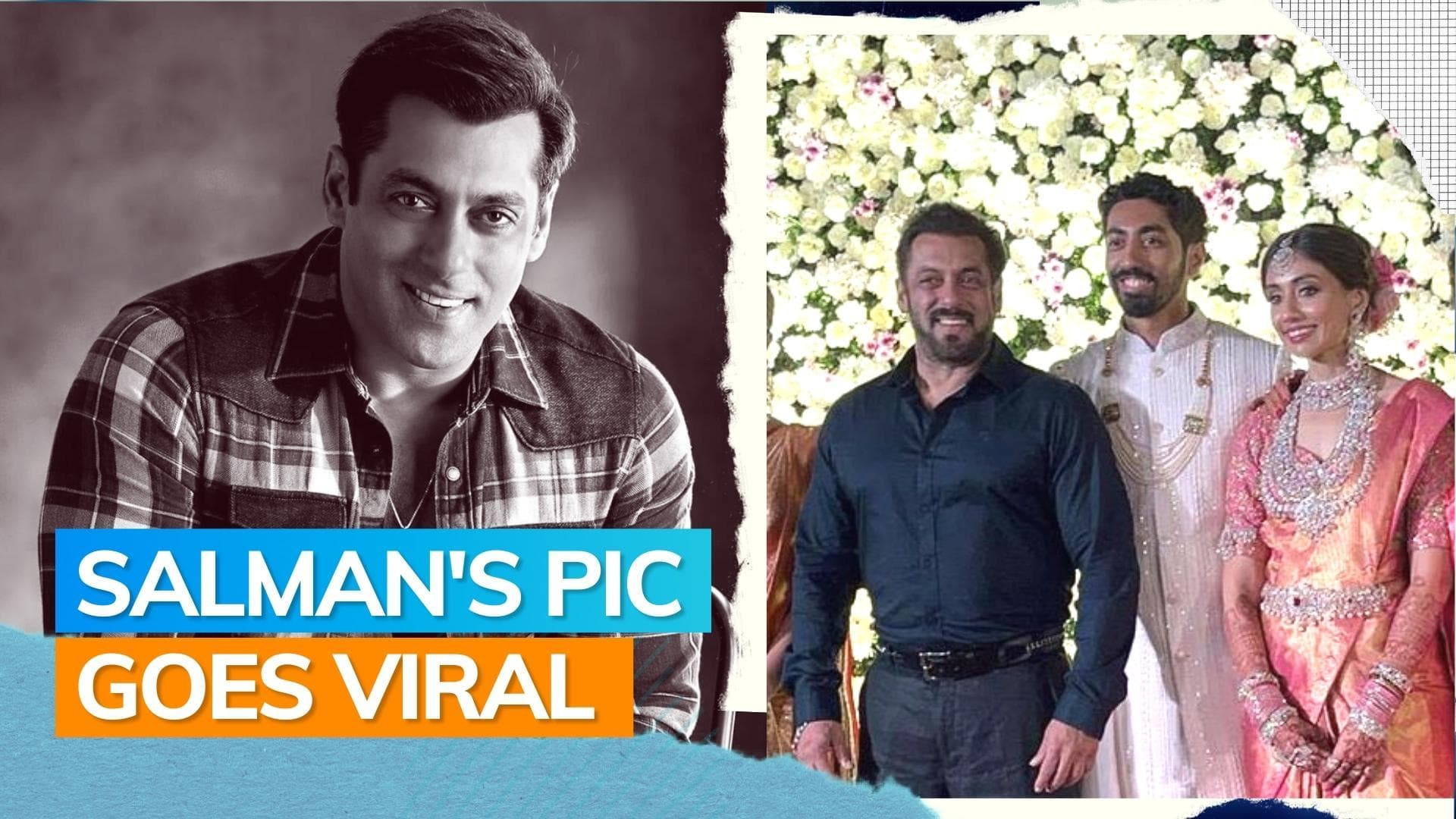Salman Khan attends Pooja Hegde’s brother's wedding, see pics