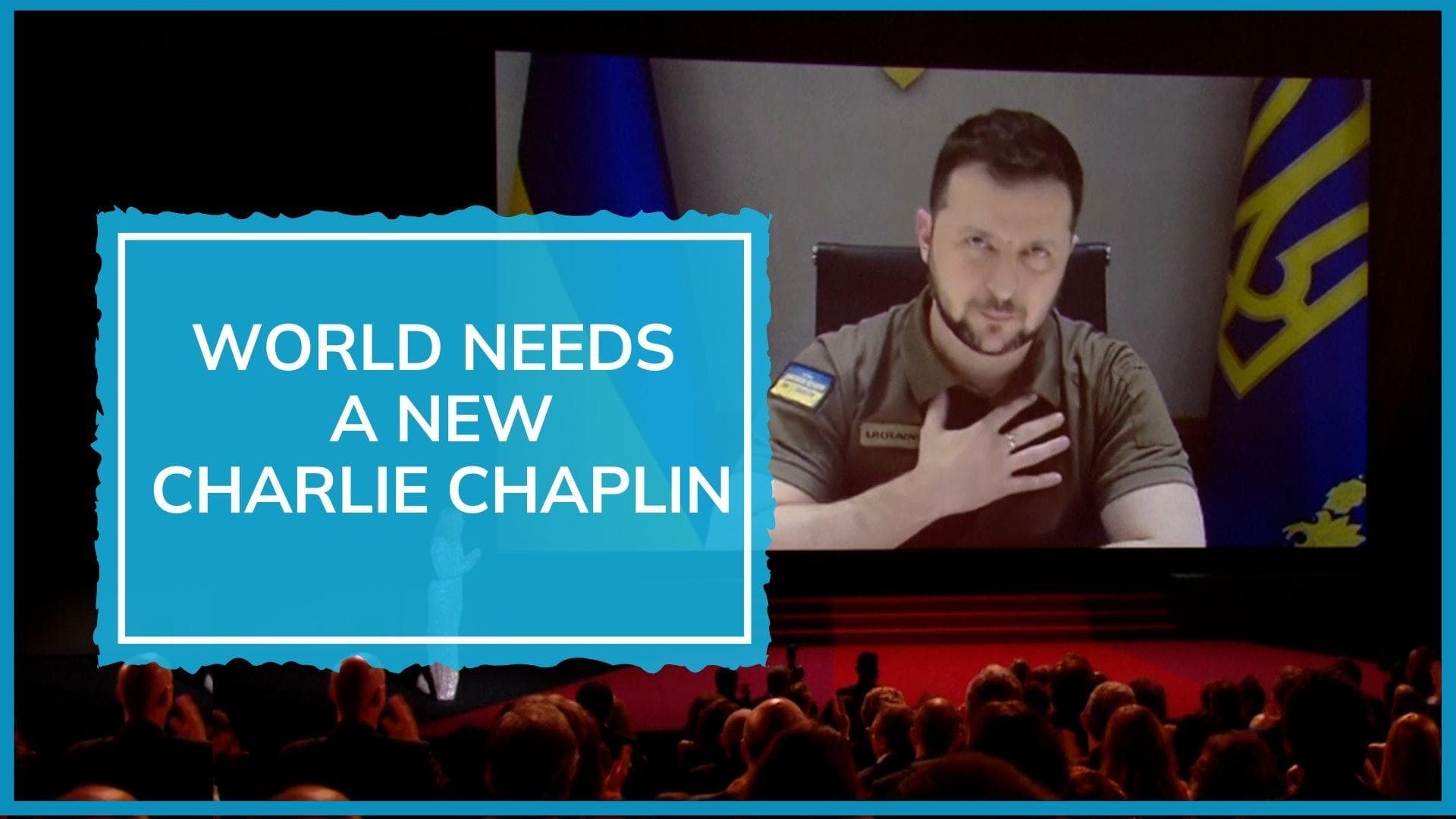 Cannes 2022: Zelenskyy opens film festival, invokes Charlie Chaplin to slam Putin