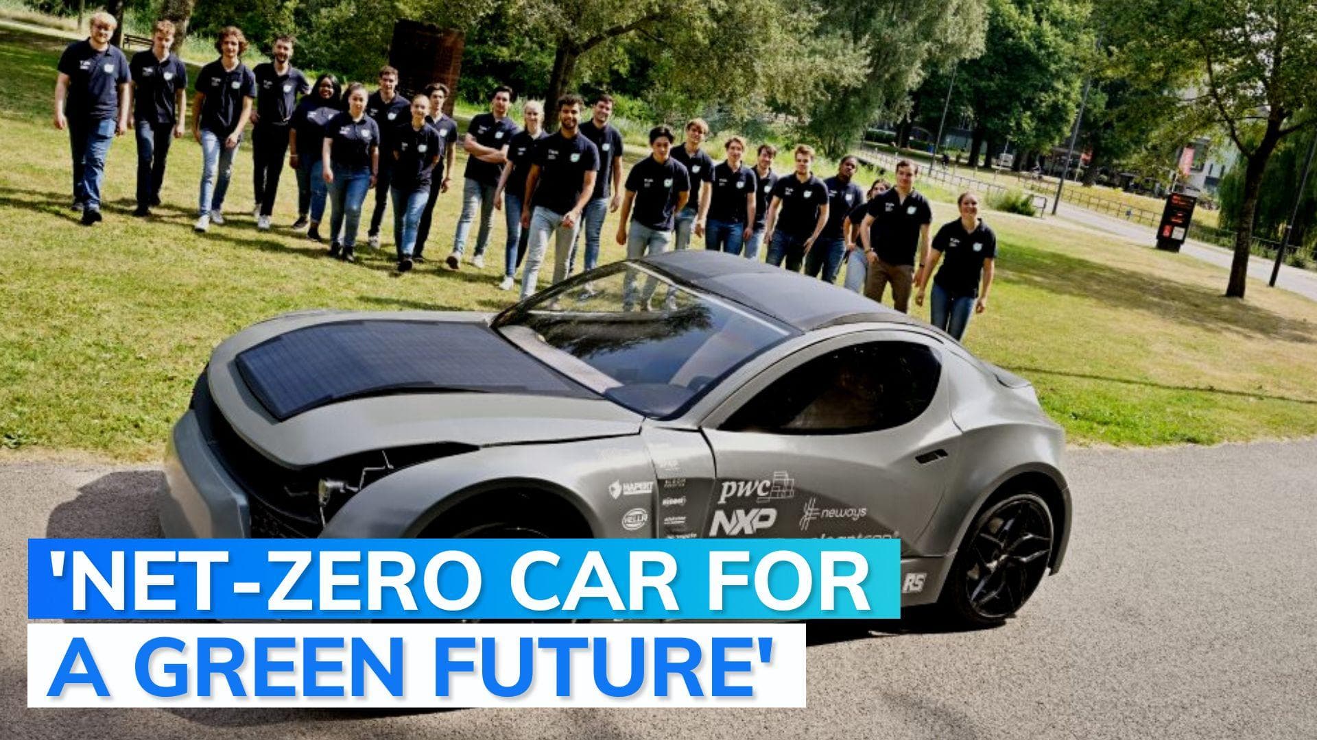 Here's how Dutch students' electric car will combat pollution challenges