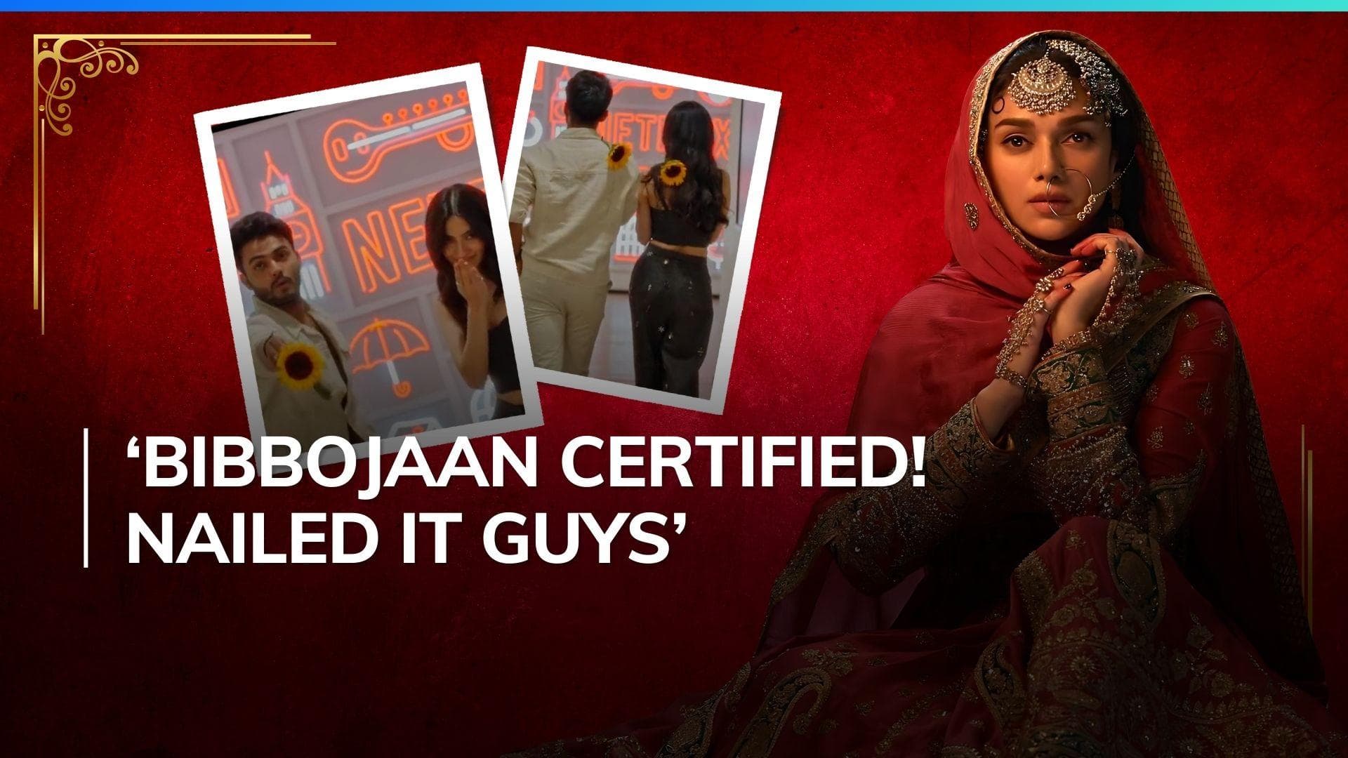 ‘Laapataa Ladies’ stars Sparsh Srivastava, Pratibha Ranta try ‘gajagamini’ walk; Aditi Rao Hydari reacts