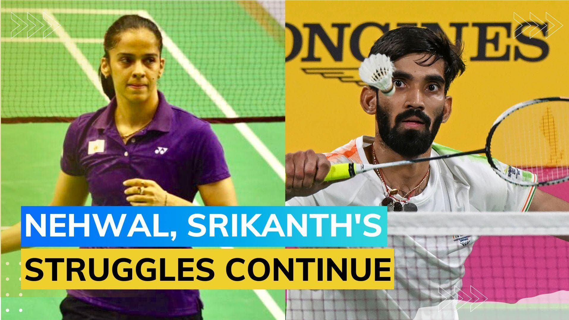 Saina Nehwal, Kidambi Srikanth suffer first round exits in Malaysia Open