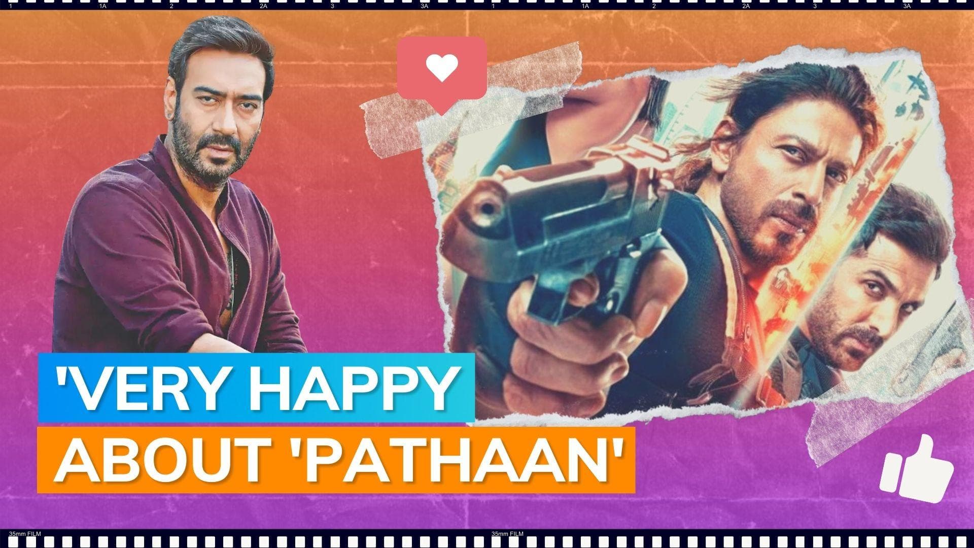 Ajay Devgn wants 'Pathaan' to be a super hit, Shah Rukh calls him a 'pillar of support and love'