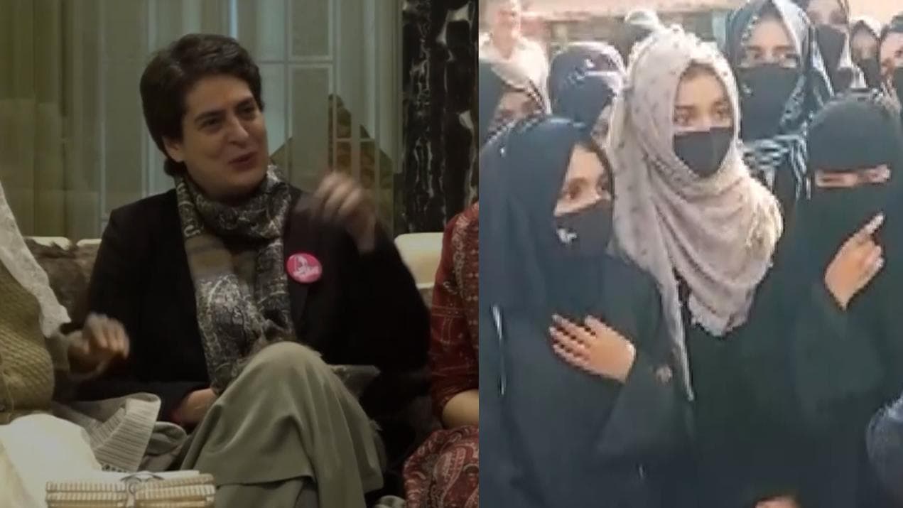 Hijab row: 'Bikini, ghoonghat or hijab... women's right to decide', says Priyanka Gandhi
