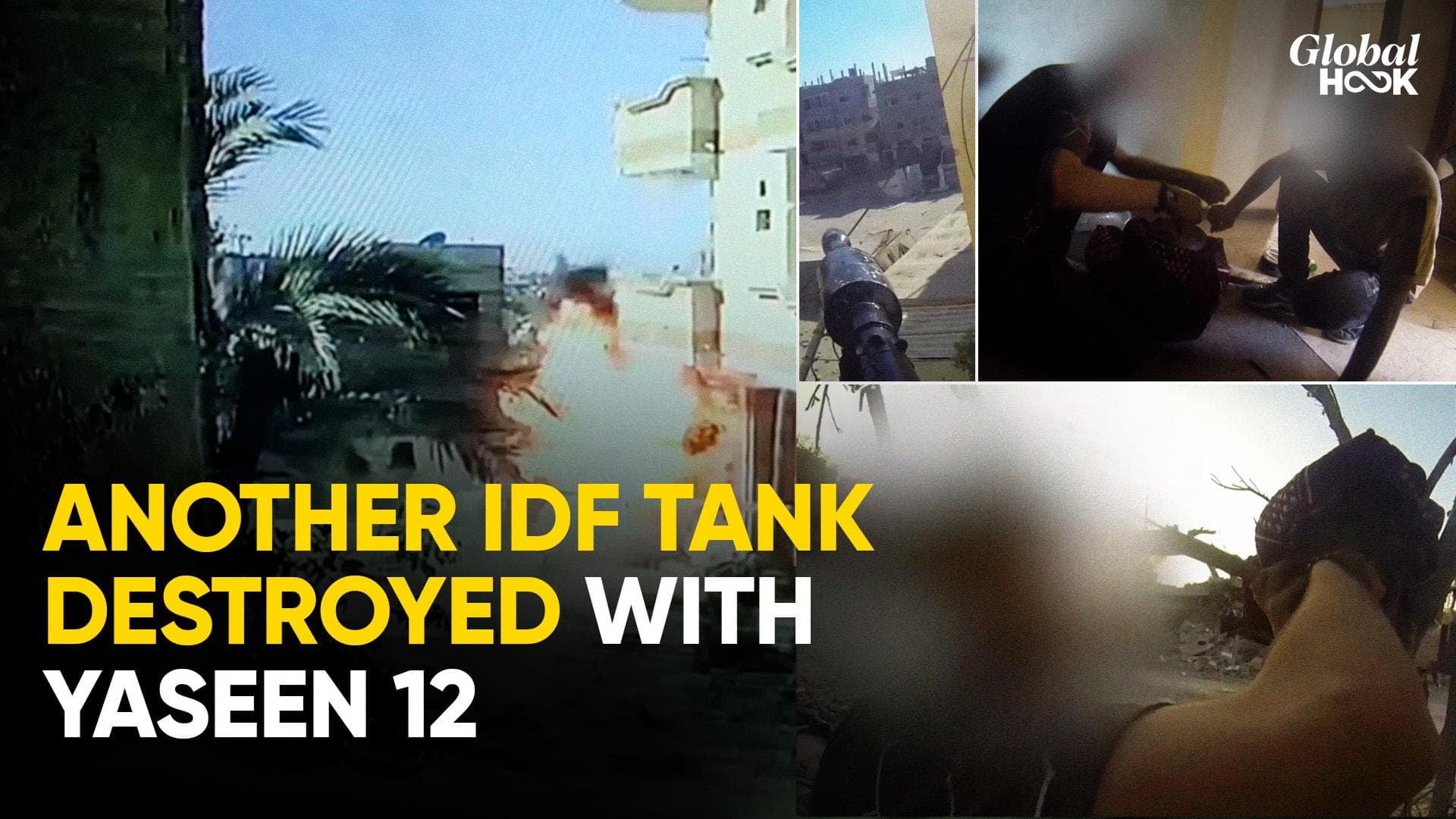 Hamas Fighters Continue To Destroy  IDF Vehicles With IEDs, RPGs As Israel Shifts Focus To North