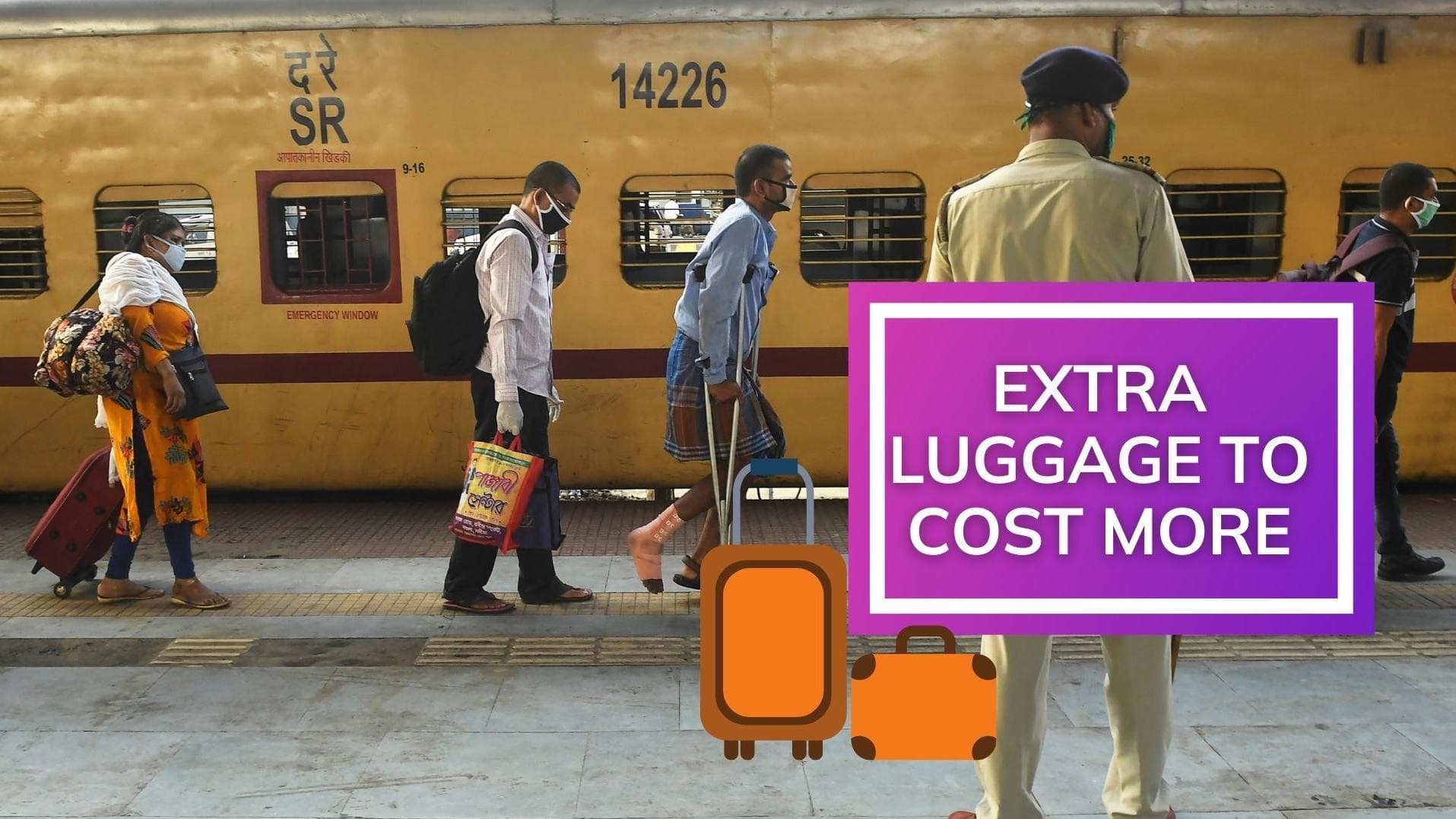 Excess luggage to cost you, even on trains - new regulation released 