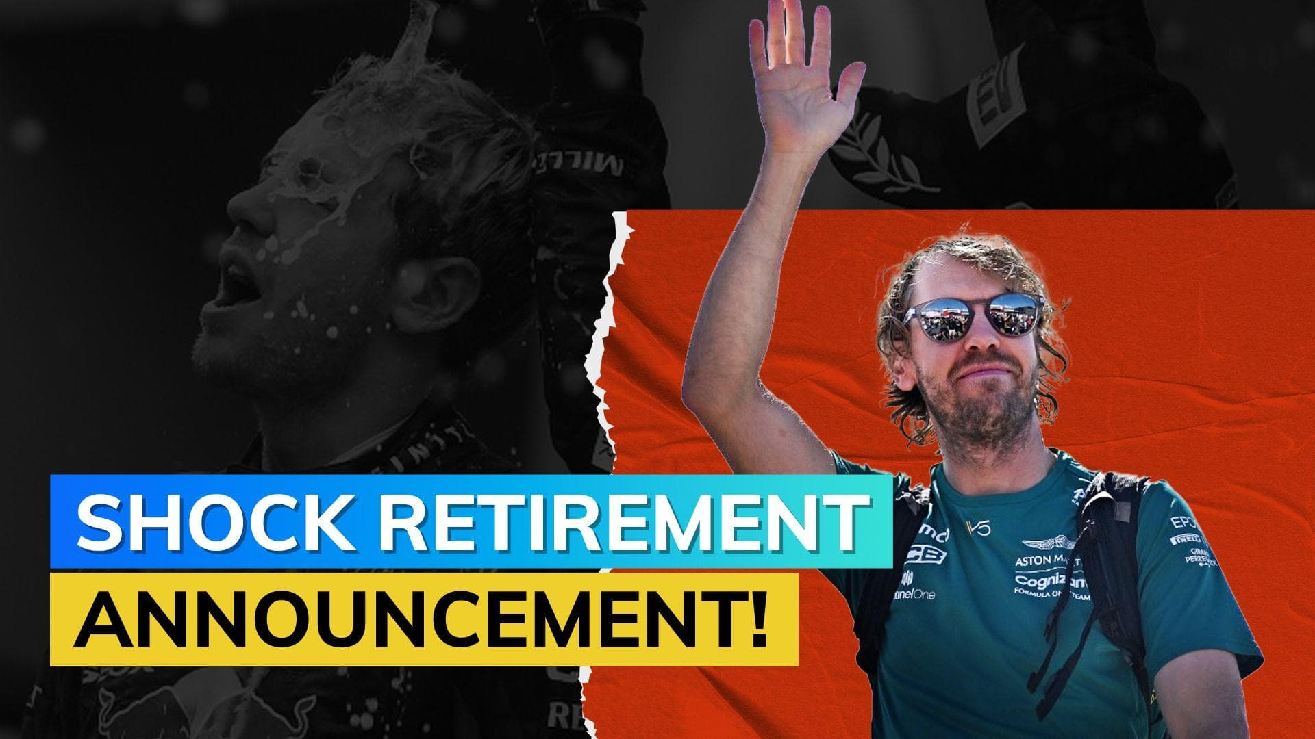 Sebastian Vettel to retire from Formula 1 after 2022 season