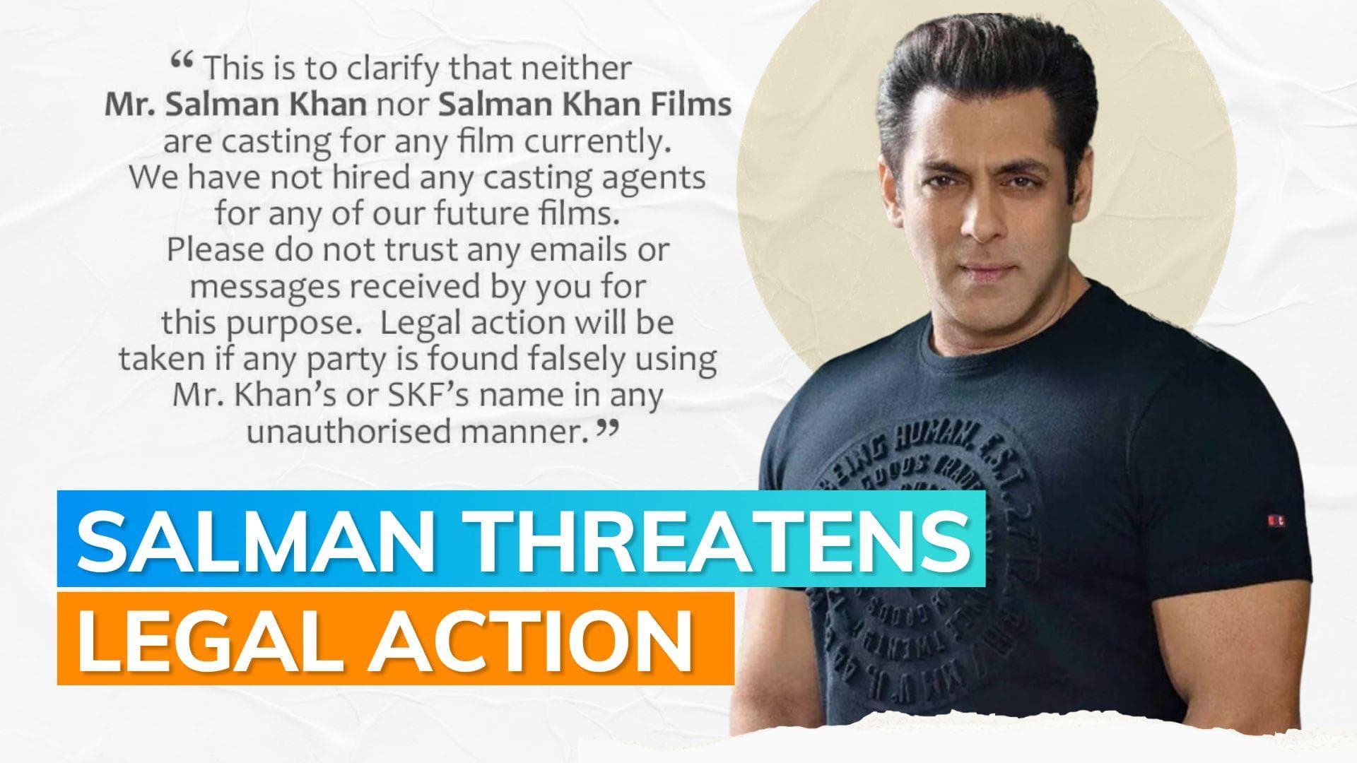 Fake casting calls using Salman Khan’s name? Actor issues warning | See post