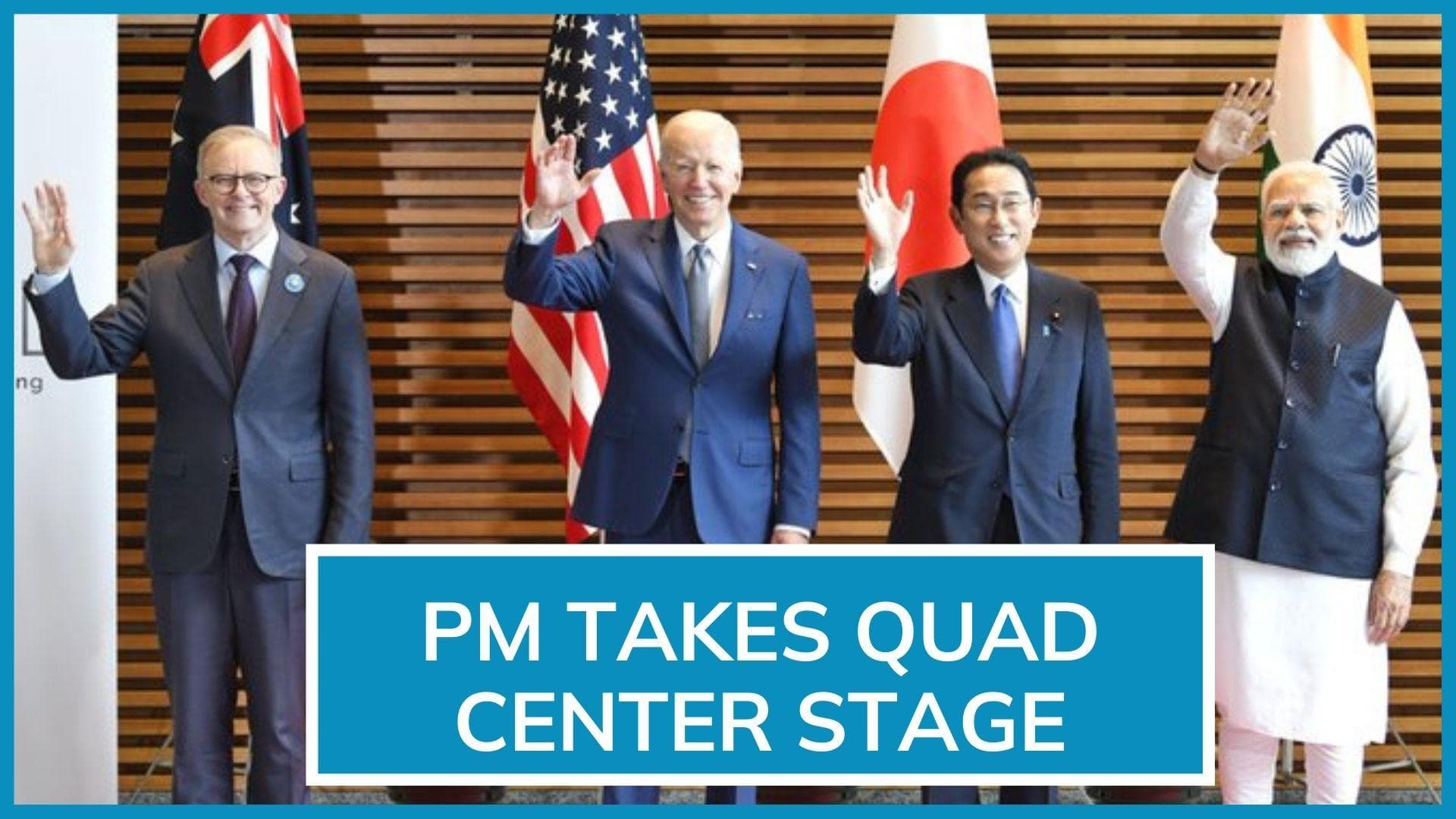 2nd in-person QUAD summit: PM Modi, Joe Biden, other leaders  meet in Tokyo