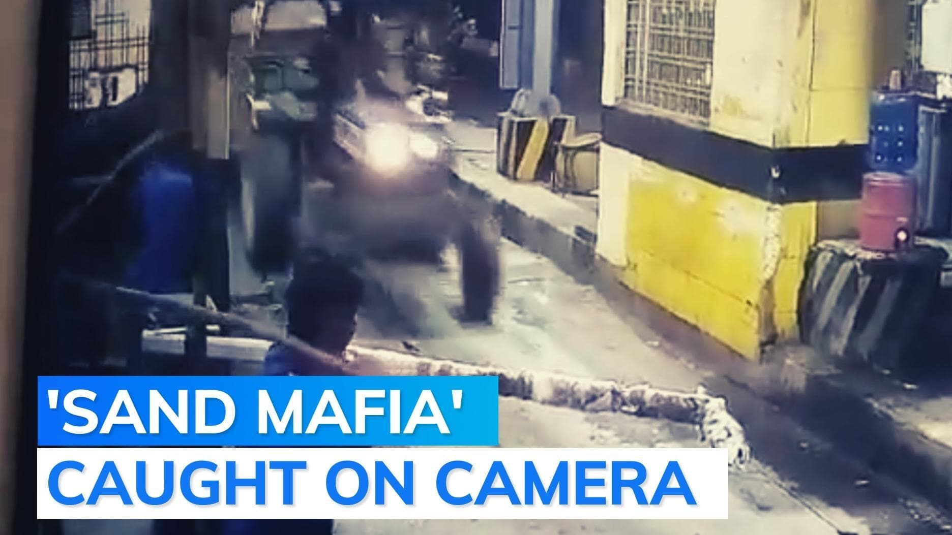 Video: 13 'sand mafia' tractors ram through Agra toll plaza, staff try to block path with sticks