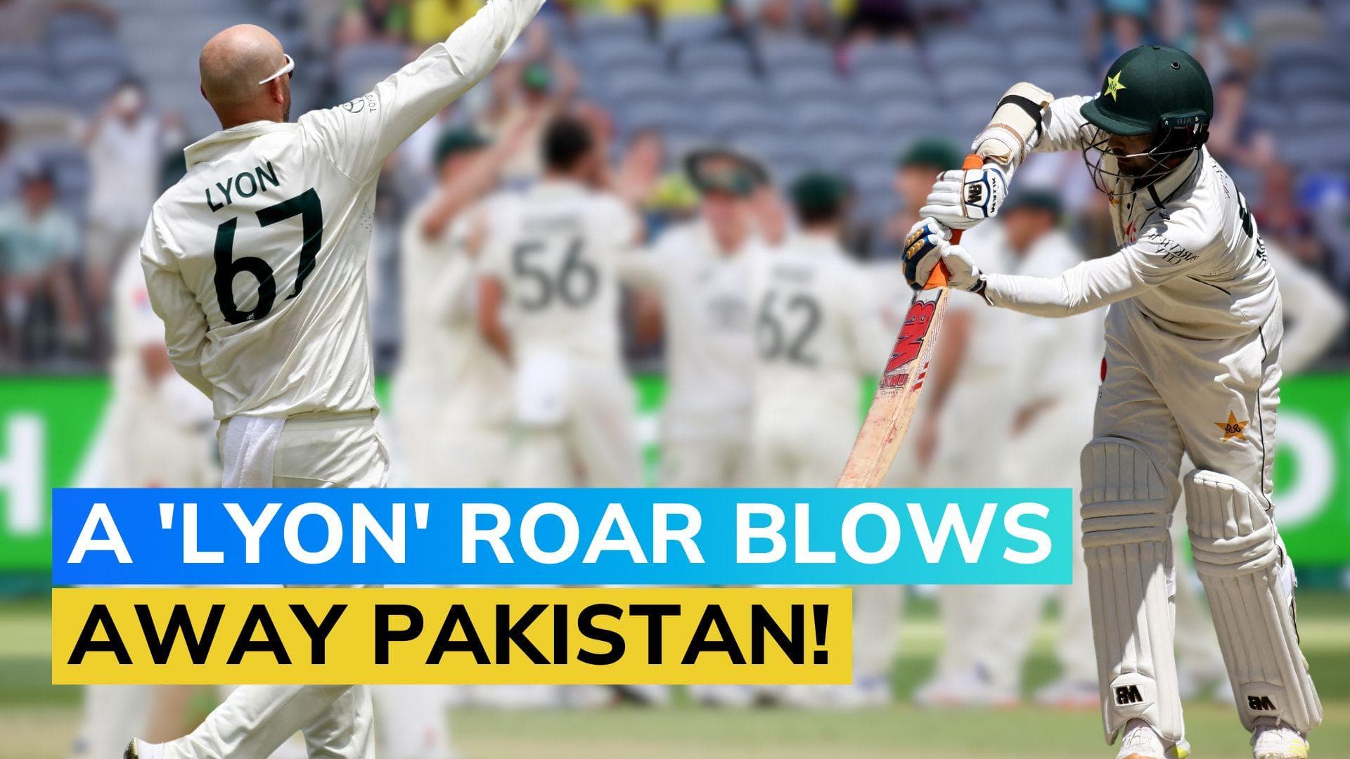 Nathan Lyon completes 500 Test wickets as Australia crush Pakistan in 1st Test | AUS vs PAK