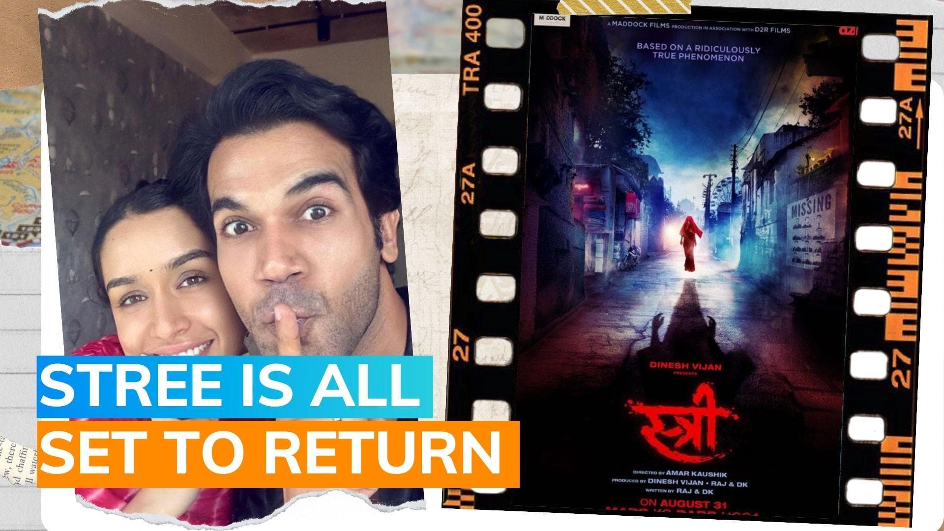 'Stree 2': Rajkummar Rao shares picture with Shraddha Kapoor as they seemingly begin shooting