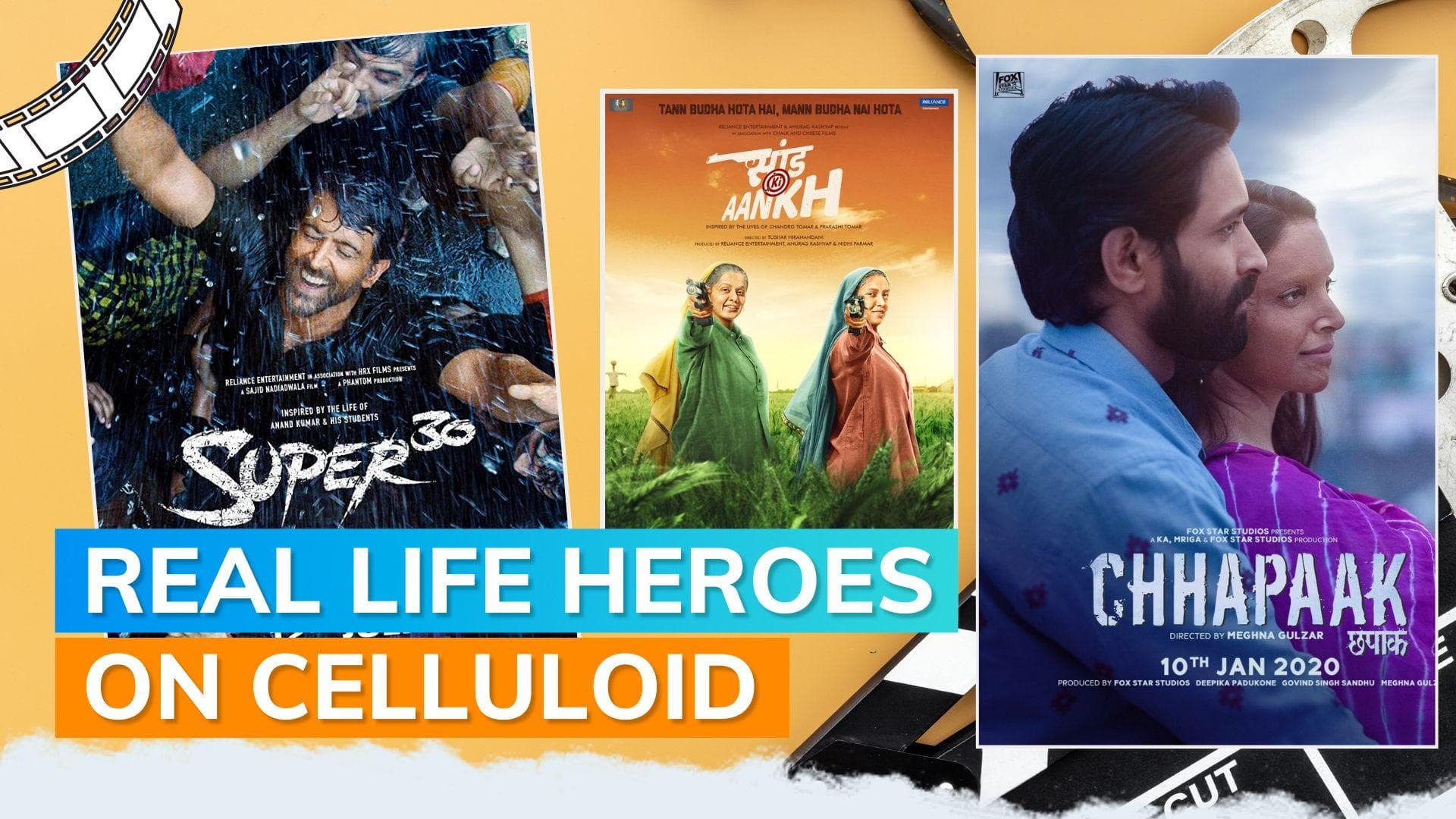 ‘Chhapaak' to 'PadMan': A look at films based on real-life inspirational heroes
