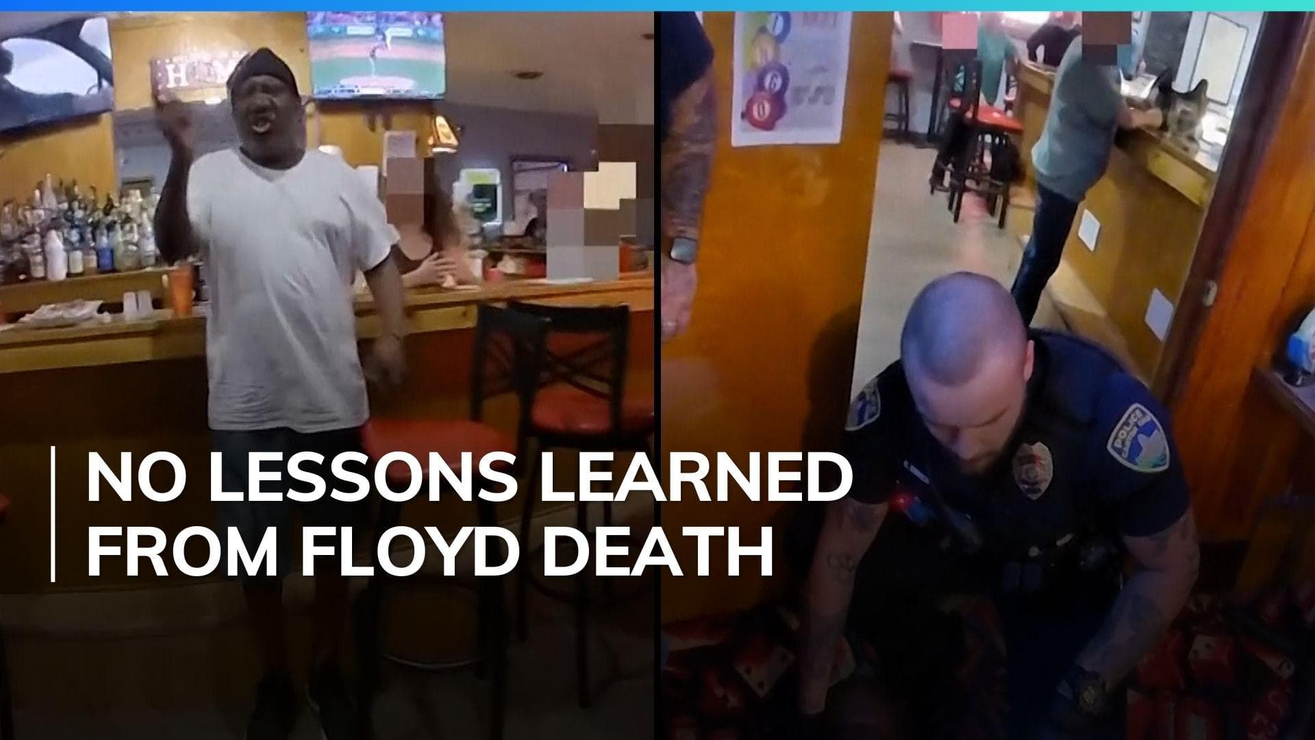 'I can't breathe': just like George Floyd, Black man dies as US cop kneel on his neck