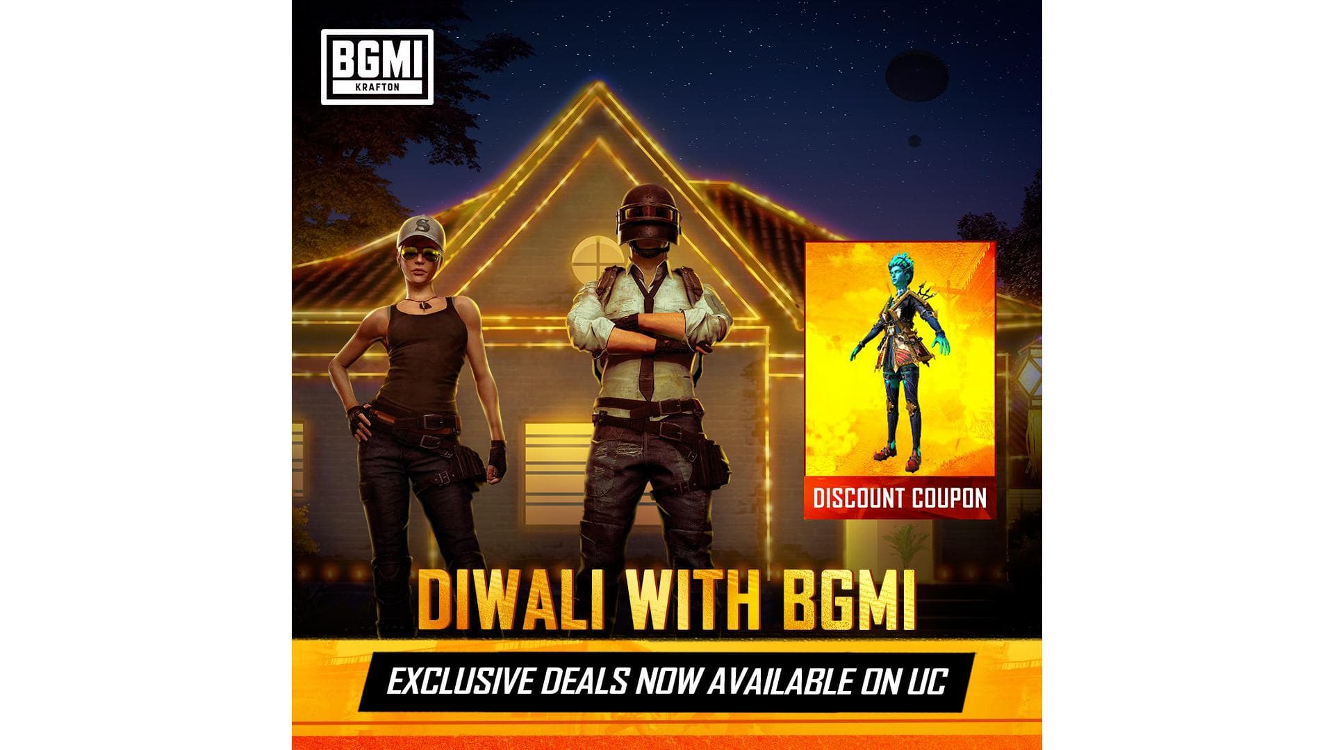 Battlegrounds Mobile India Diwali offers: find out what BGMI deals are available