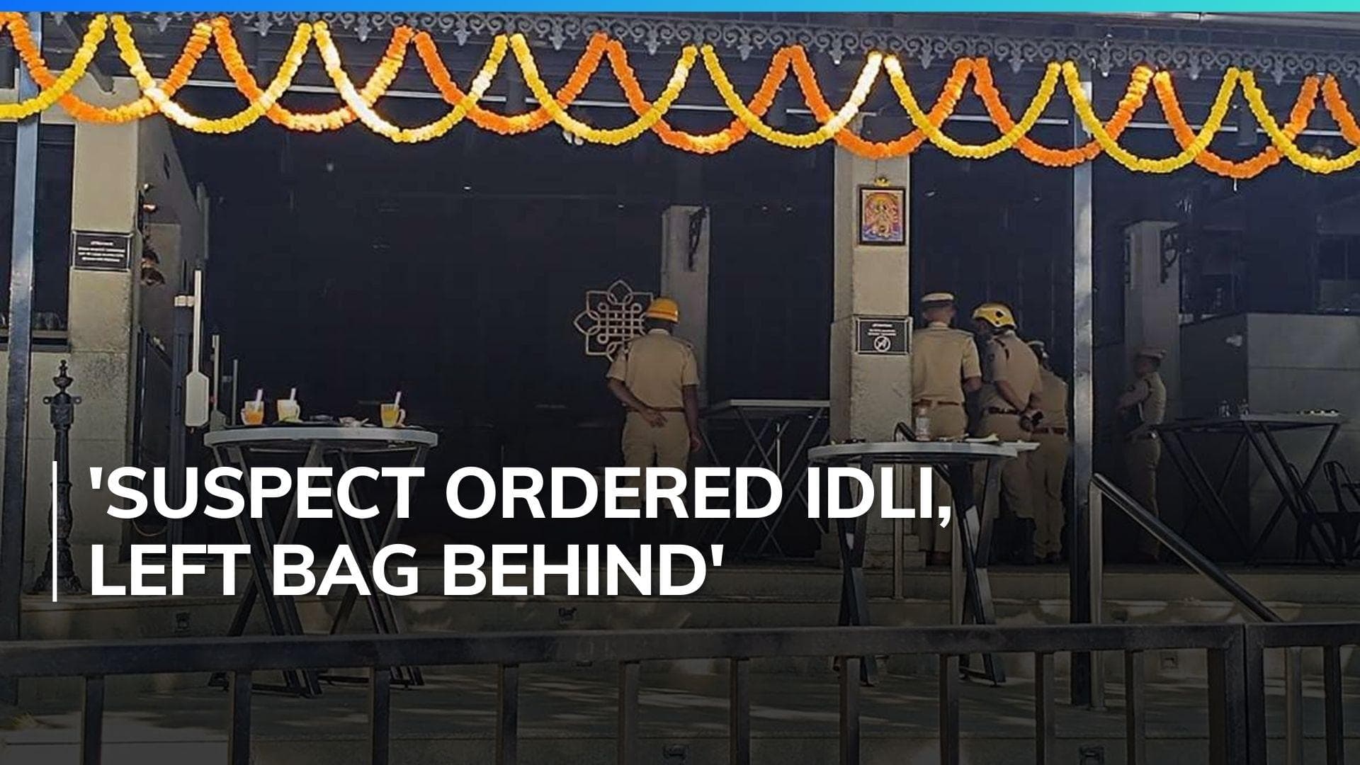 Bengaluru cafe blast | masked suspect seen with bag in CCTV: reports