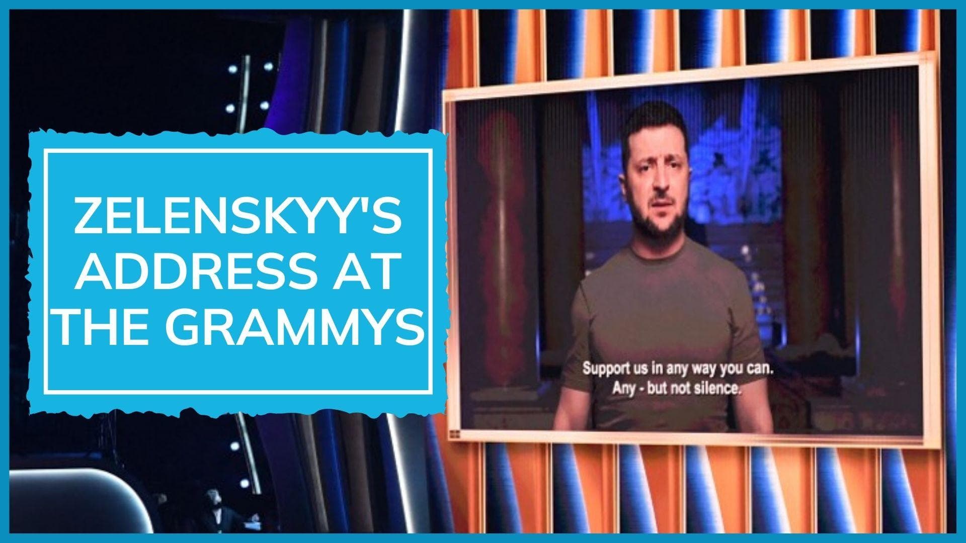 WATCH | Grammys 2022: Ukrainian President introduces a special performance by John Legend