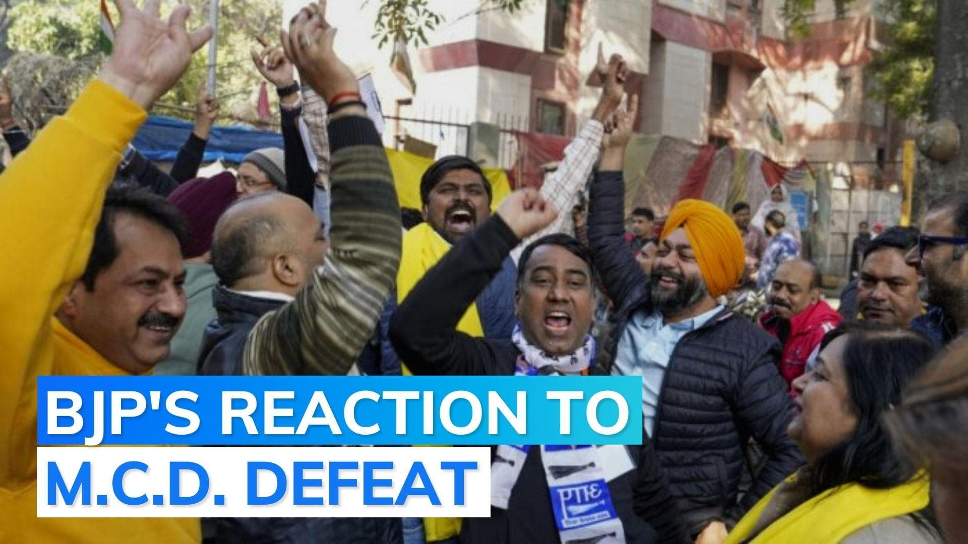 Delhi MCD results: BJP says winner AAP's vote share down, lost wards in 'corrupt' ministers' areas