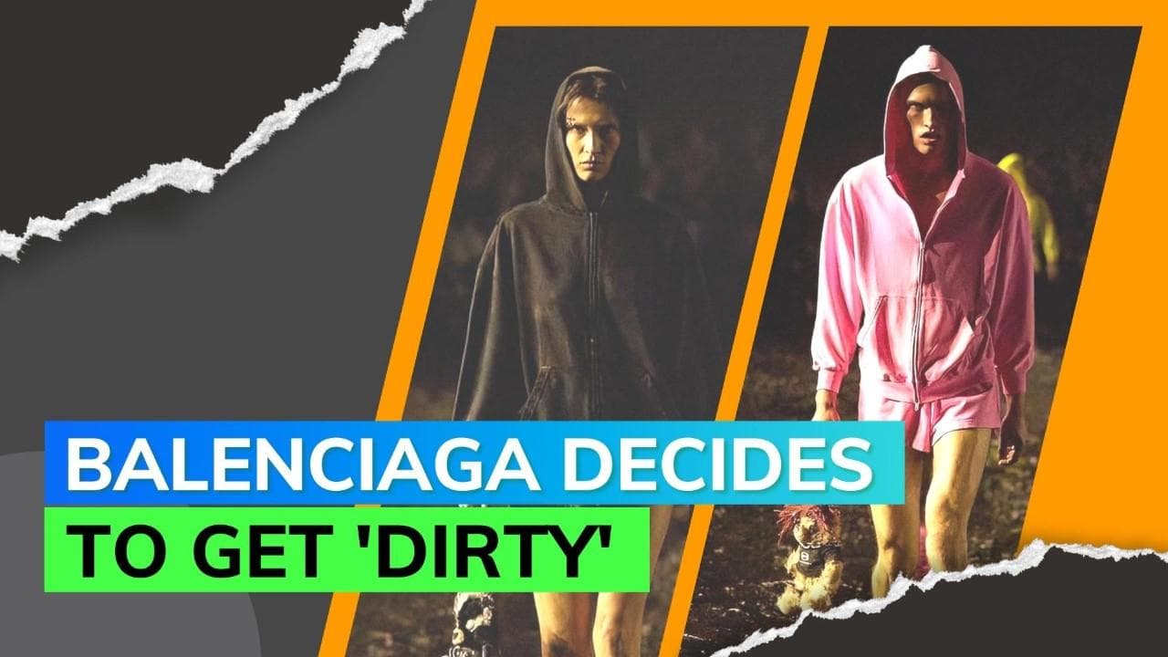 Balenciaga spring/summer 2023 show: Stepped out of label, jumped into mud