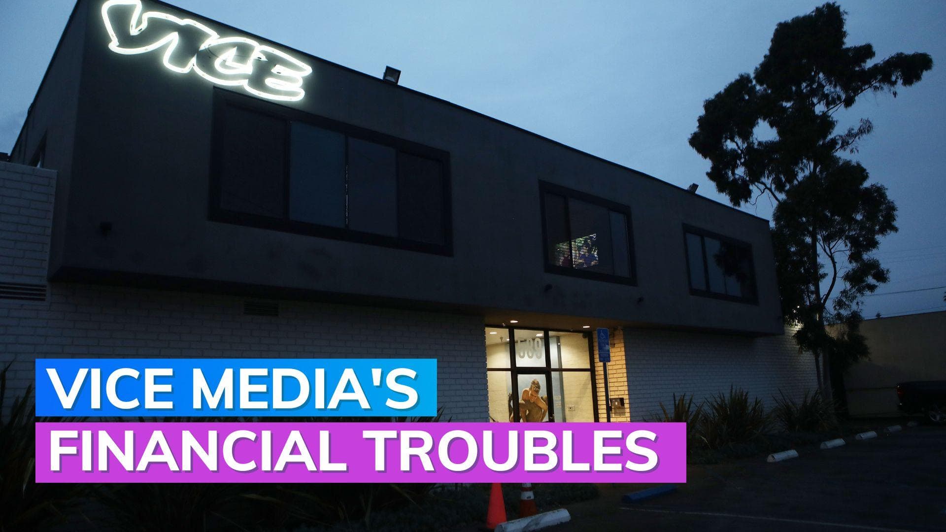 Vice Media files for bankruptcy protection