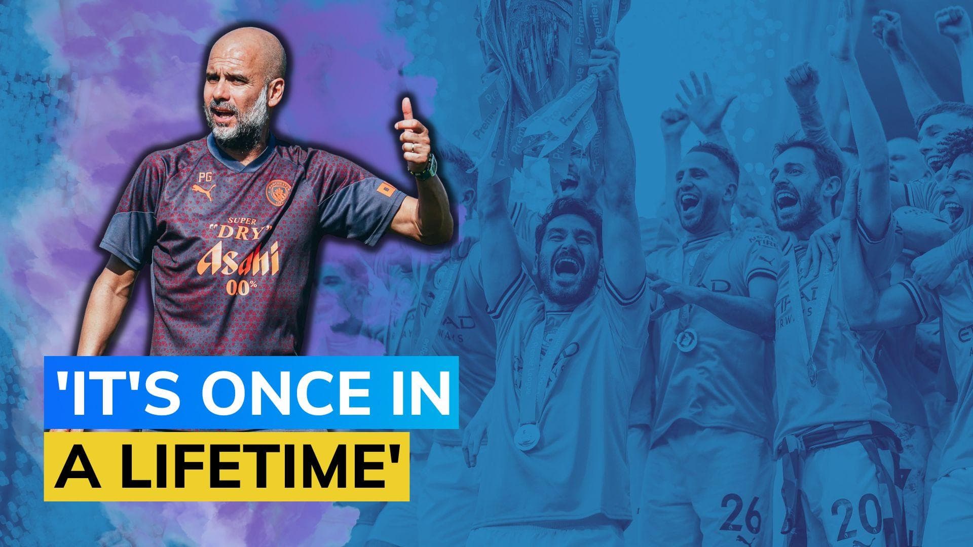 Pep Guardiola and Man City to begin their ascent up the mountain after 'once in a lifetime' season