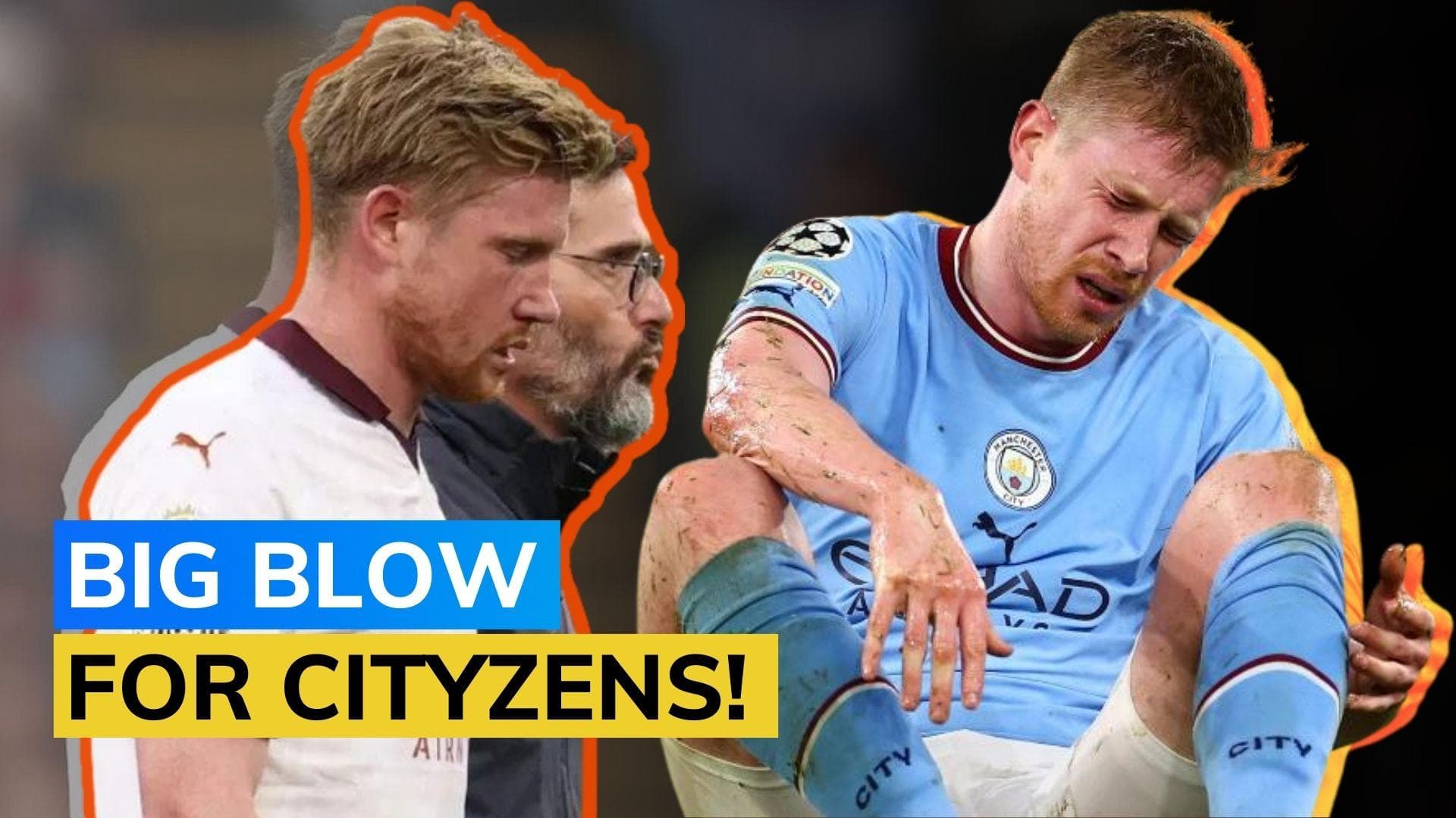 Manchester City's Kevin de Bruyne suffers hamstring injury, likely to miss rest of the year