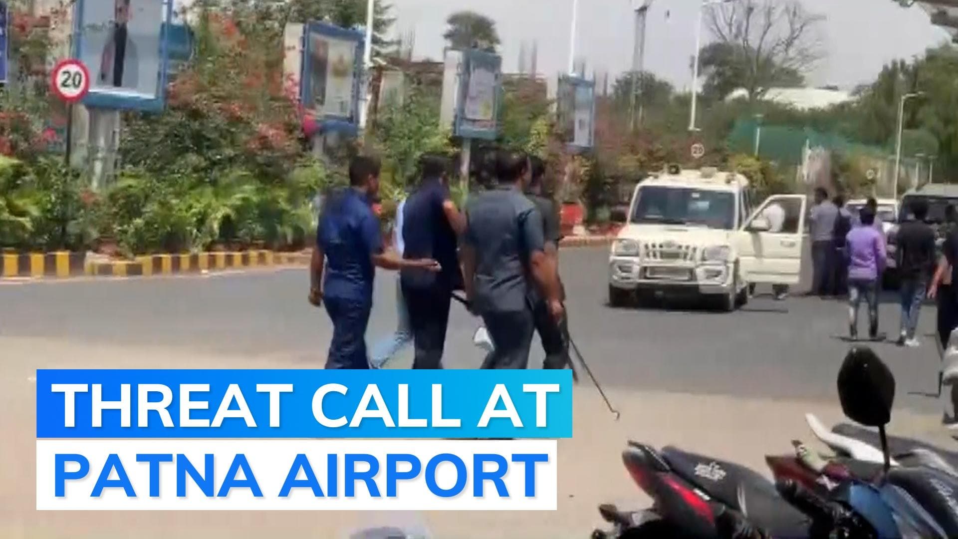 Bomb squad at Patna airport after anonymous caller made threat call