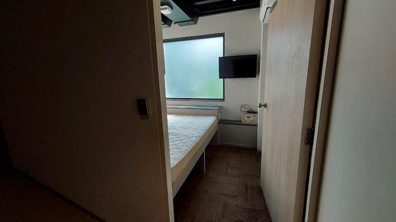 Take a look at swanky pod hotel at Mumbai Central station. Details on tariff & facilities 
