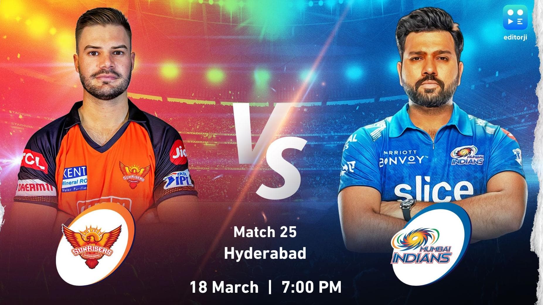 IPL 2023: MI और SRH के बीच हैदराबाद में देखने को मिलेगी कांटे की टक्कर, जानें क्या हो सकती है Playing XI