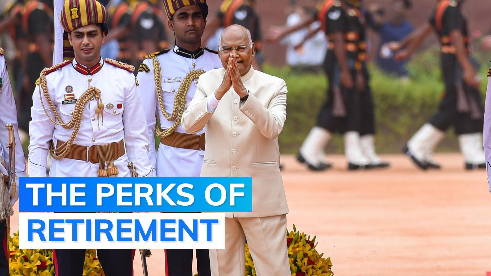 Rs 2.5 lakh pension, Lutyen's bungalow among retirement benefits for ex-President Kovind 