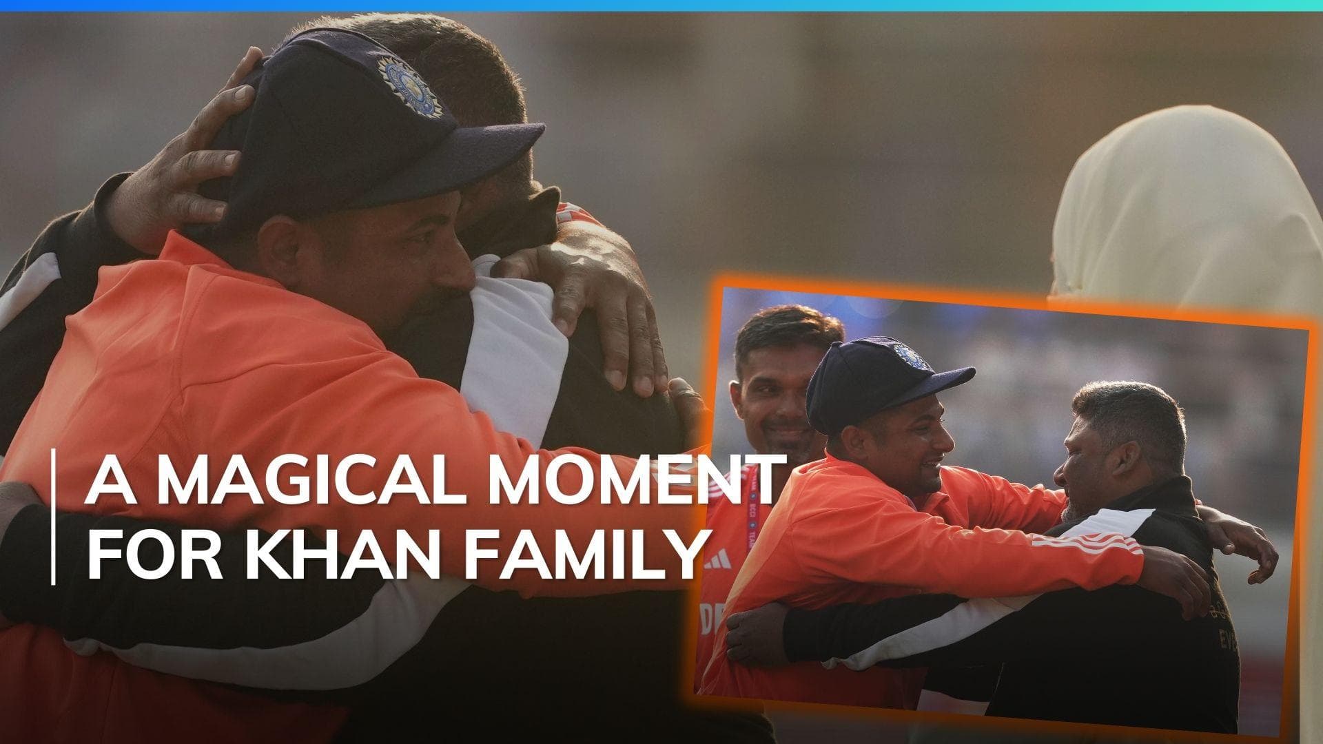 Watch: Sarfaraz Khan's father gets emotional as his son makes debut in 3rd Test | India vs England