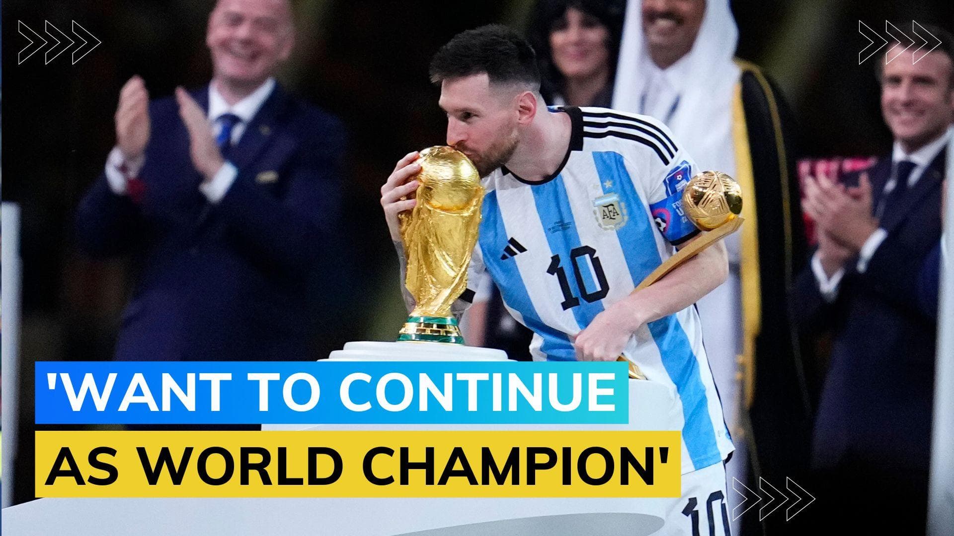 World Cup hero Lionel Messi 'not to retire' after Argentina clinch 3rd FIFA World Cup