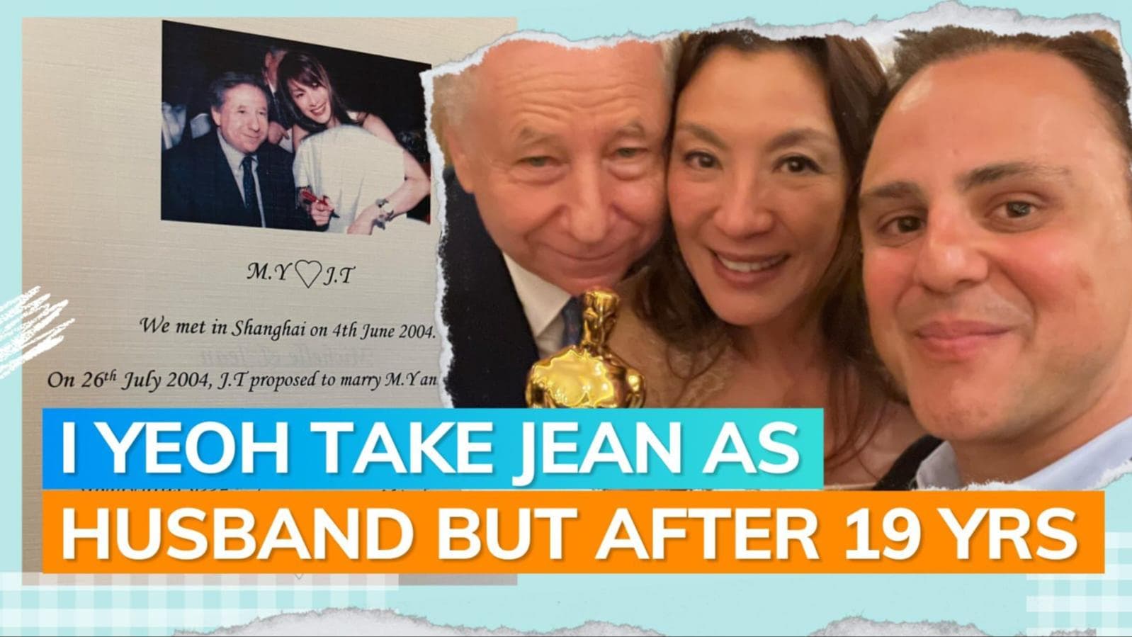 Michelle Yeoh marries ex-Ferrari CEO Jean Todt after 19-year engagement; see pics