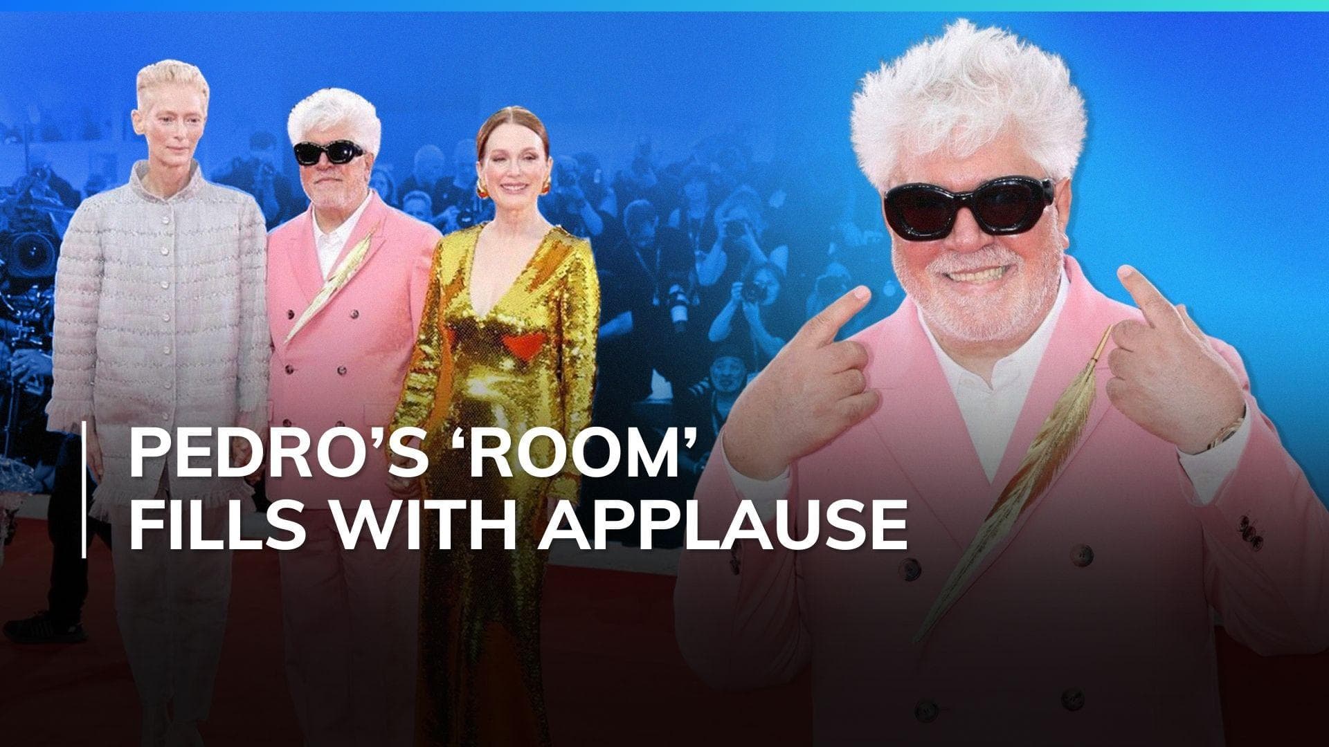 Venice Film Festival: Pedro Almodóvar's 'The Room Next Door' receives an epic 18-minute standing ovation 