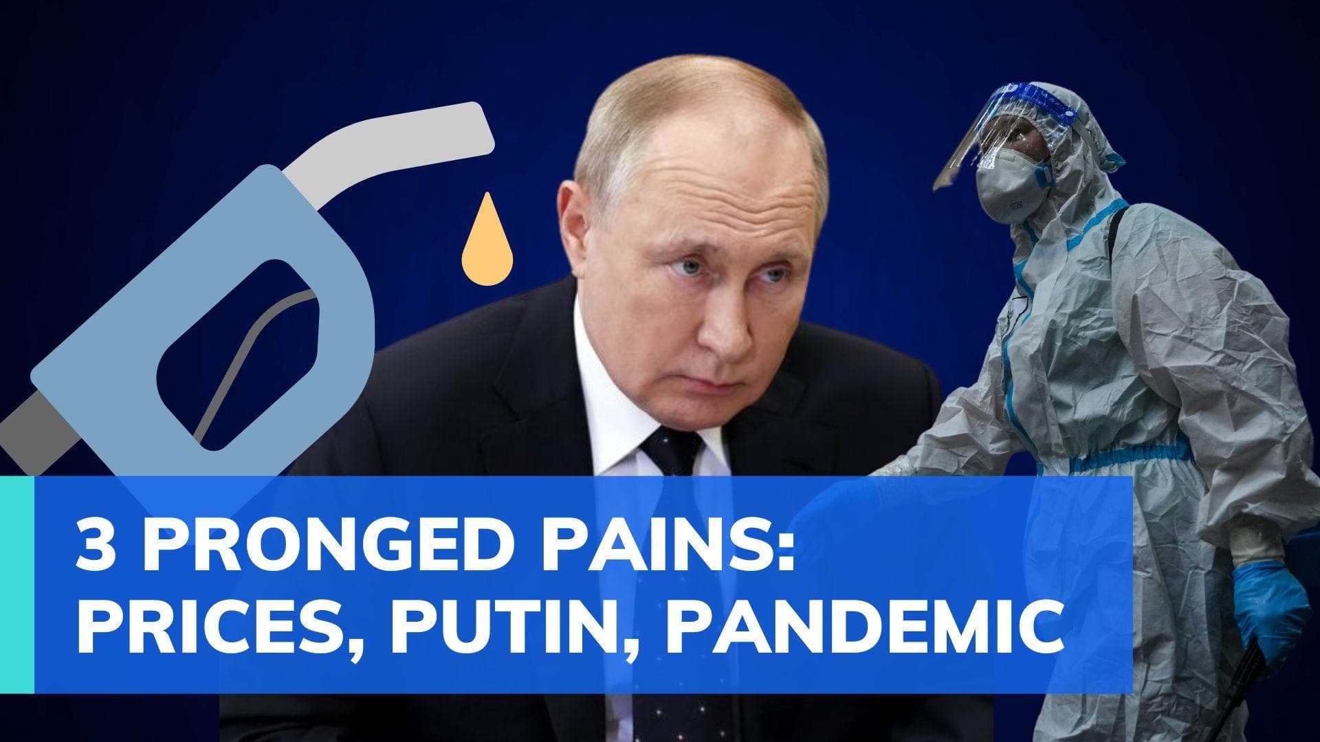 Markets crash: Prices, Putin and Pandemic - the 3 pronged pain for stocks