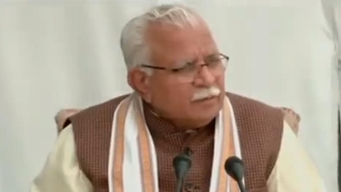 Video: Haryana CM tells BJP workers to 'pick up sticks and treat farmers'