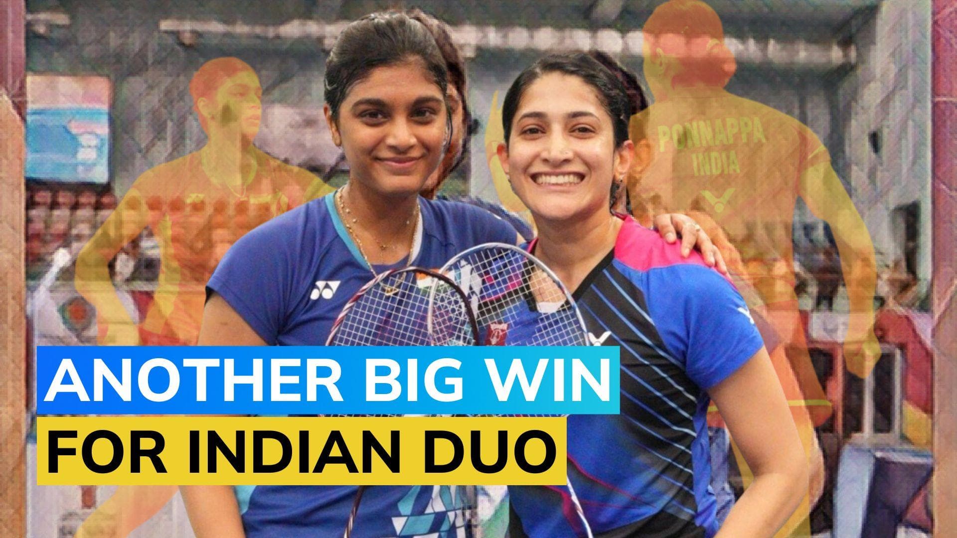 Tanisha Crasto-Ashwini Ponnappa win second Super 100 title in Guwahati | Badminton