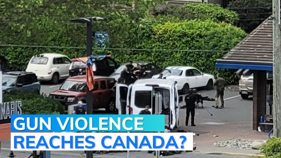 Canada Shootout: 2 gunmen, 6 officers wounded in bank shootout 