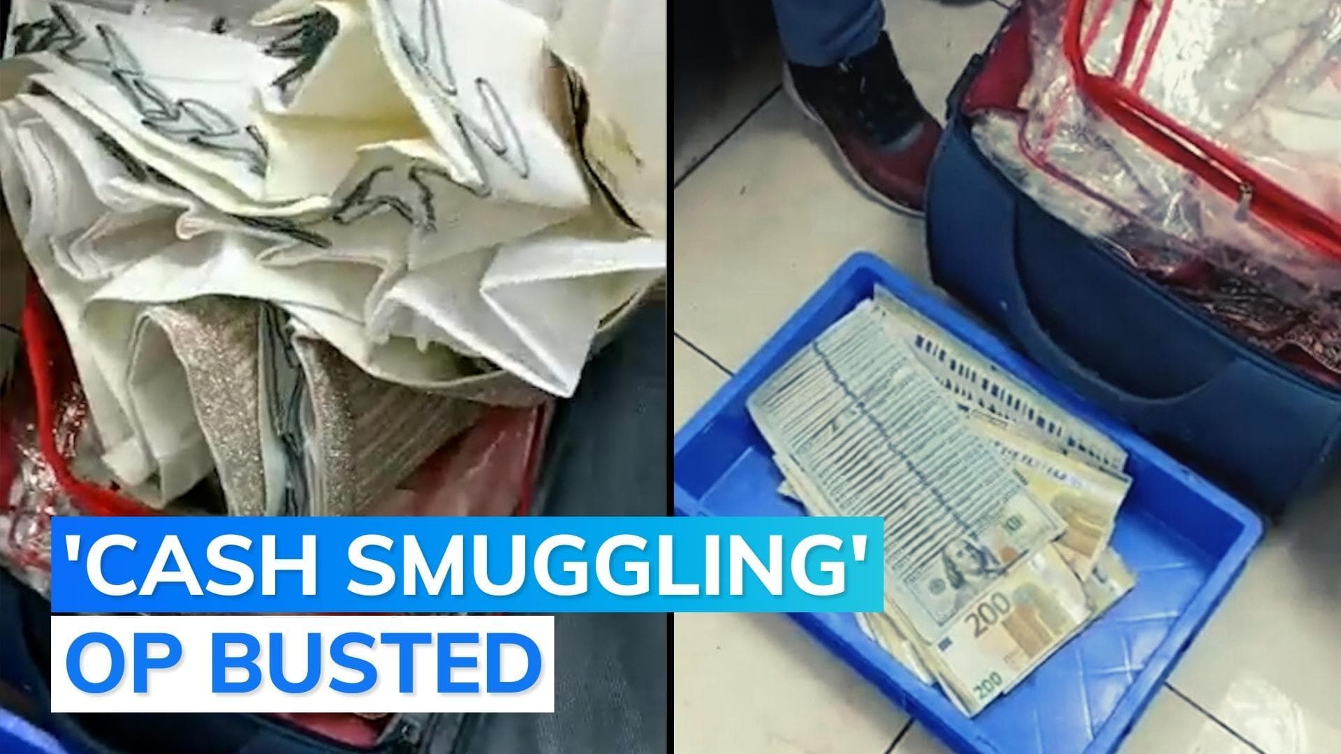 'Illegal cash' inside dress inside bag at Delhi airport: CISF busts ₹50 lakh stash