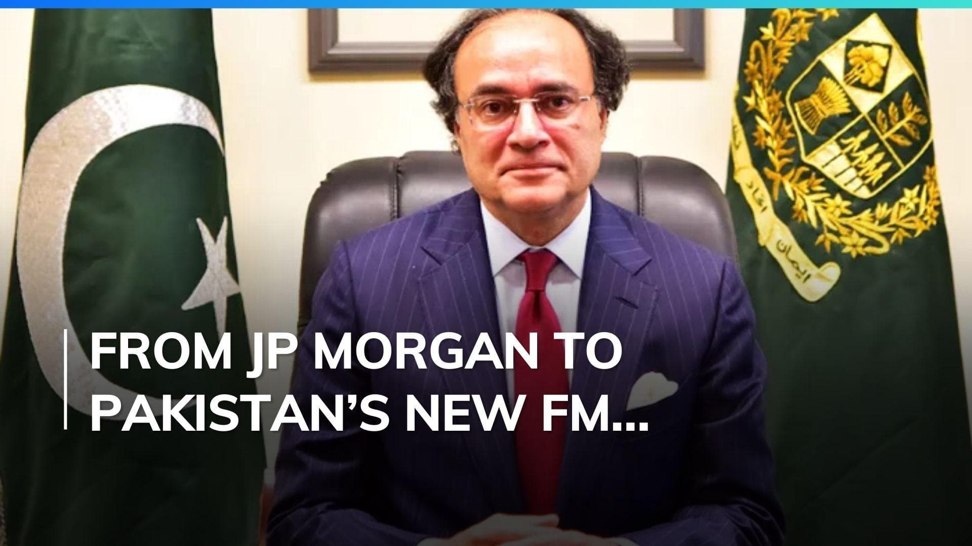 Former banker Muhammad Aurangzeb takes on Pakistan's economic crisis as new finance Minister