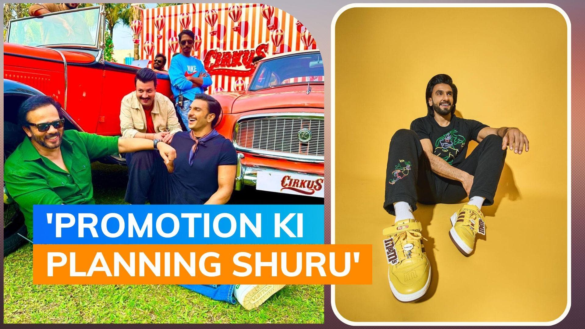 ‘Cirkus’: Ranveer Singh announces wrap of the film with a happy pic with Rohit Shetty and Varun Sharma