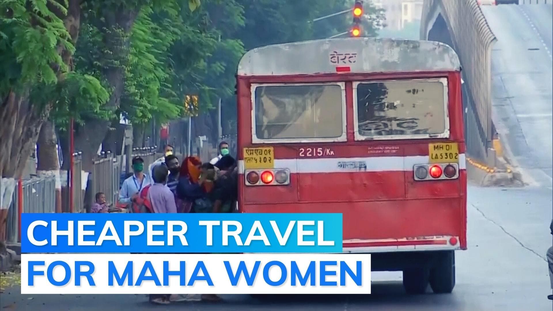 Maharashtra govt announces 50% concession for women in state-run buses