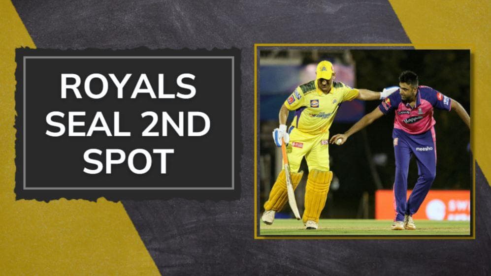 IPL 2022, RR vs CSK: Rajasthan beat Chennai by 5 wickets; RR confirms the 2nd spot on the points table