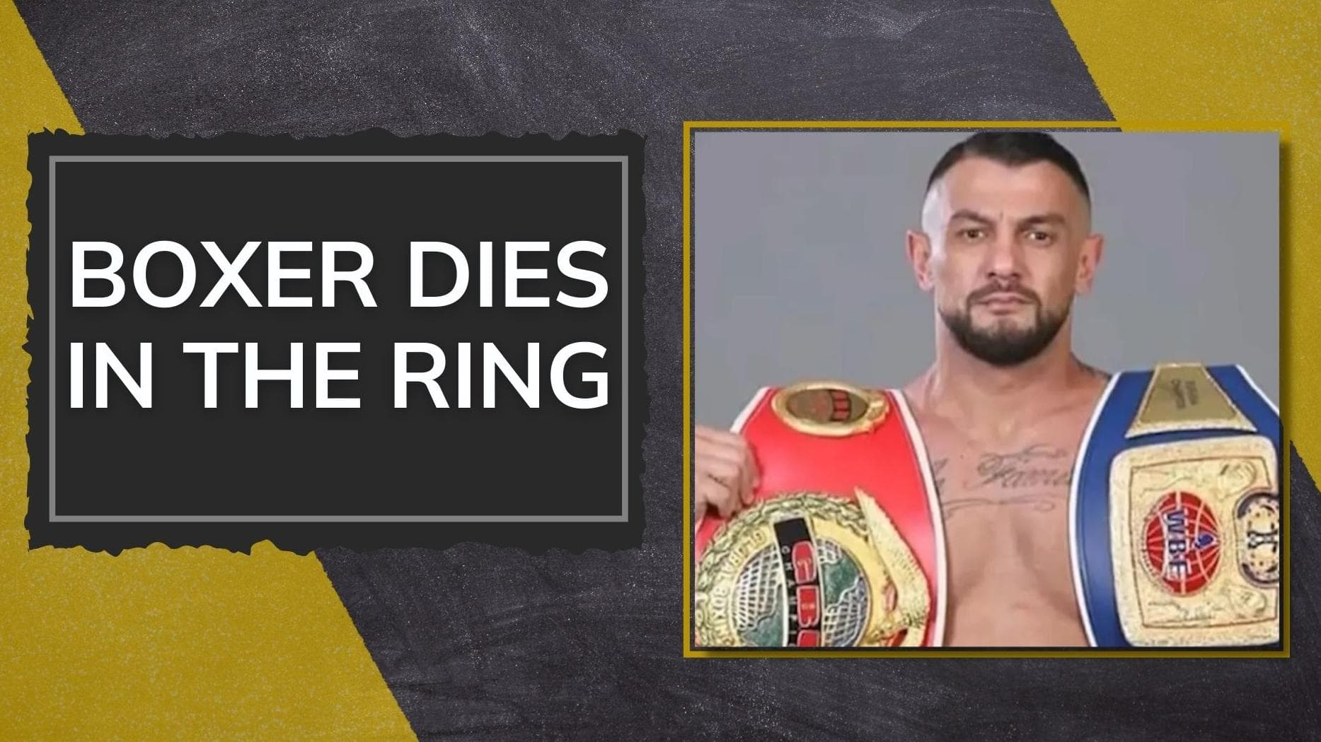 Watch Shocking video! German boxer Musa Yamak dies of heart attack in middle of a fight