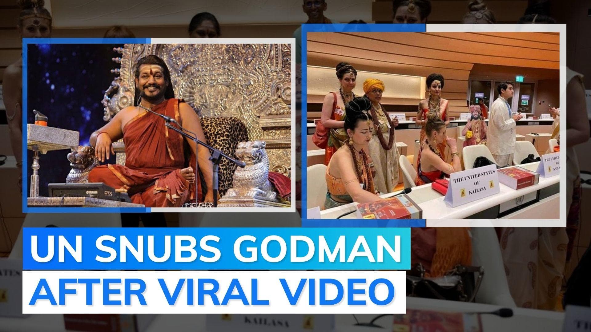 World body snubs fugitive 'godman' Nithyananda: UN reacts after 'Kailasa' members attend event