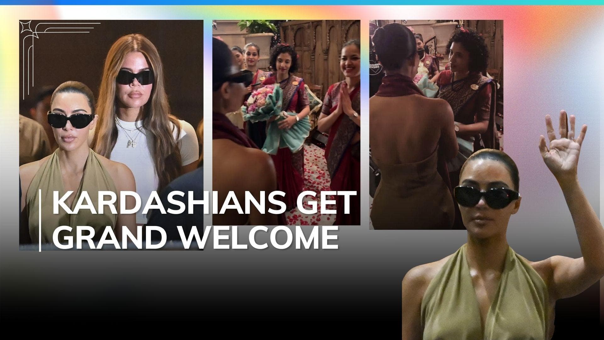 Kim Kardashian says ‘Hi India’, receives traditional welcome at Taj Hotel | Watch 