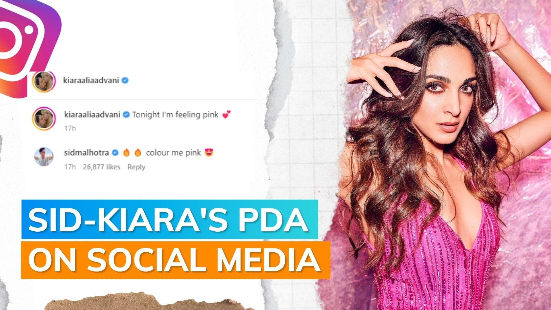 Sidharth Malhotra's comment on Kiara Advani's post is too cute to be missed, read here