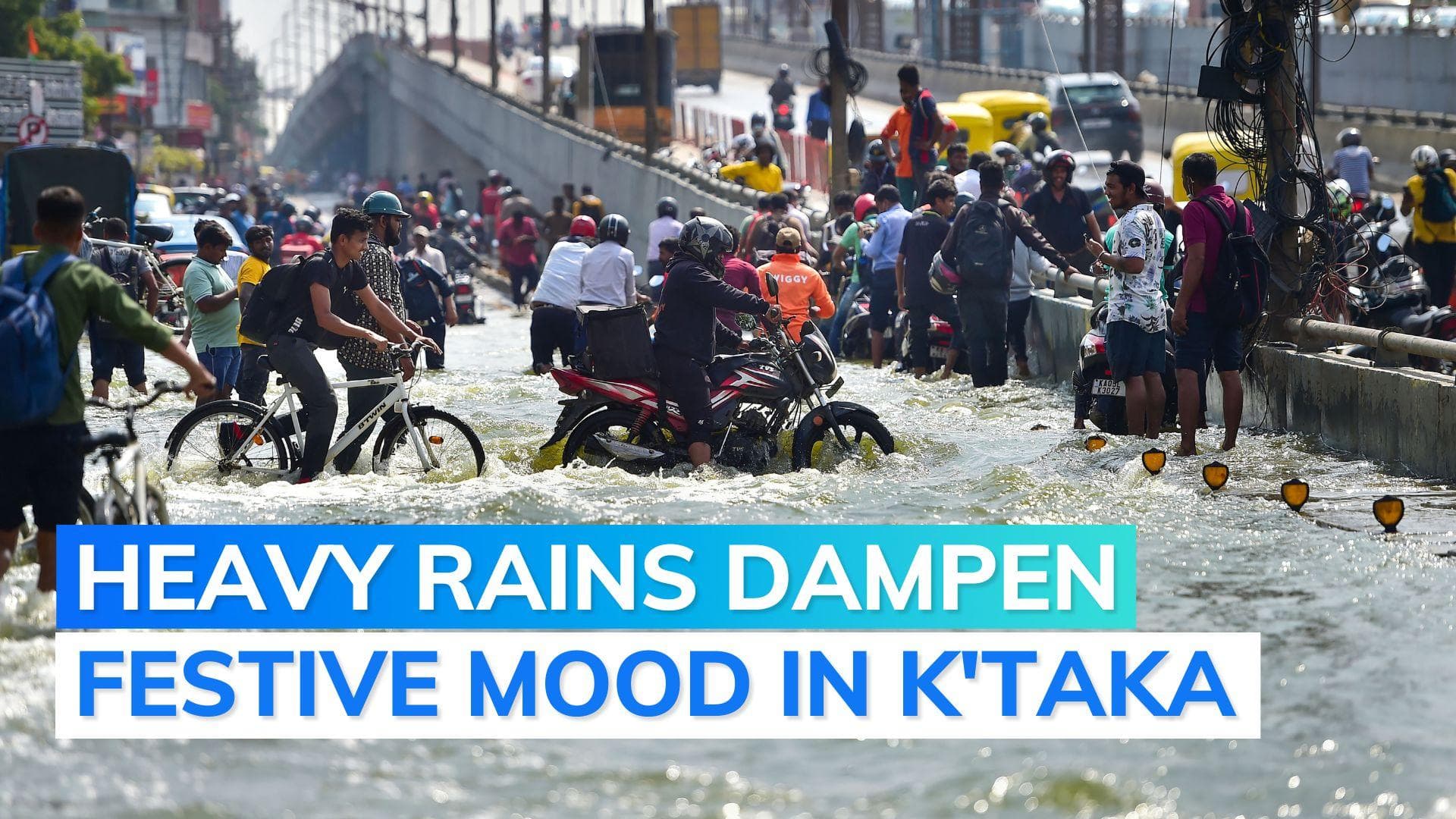 Bengaluru rains: Roads flooded after overnight downpour, more rain likely in the next 24-hours